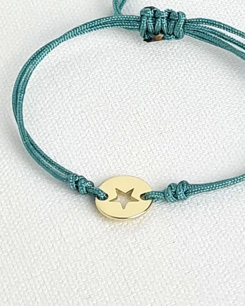 Stainless star bracelet