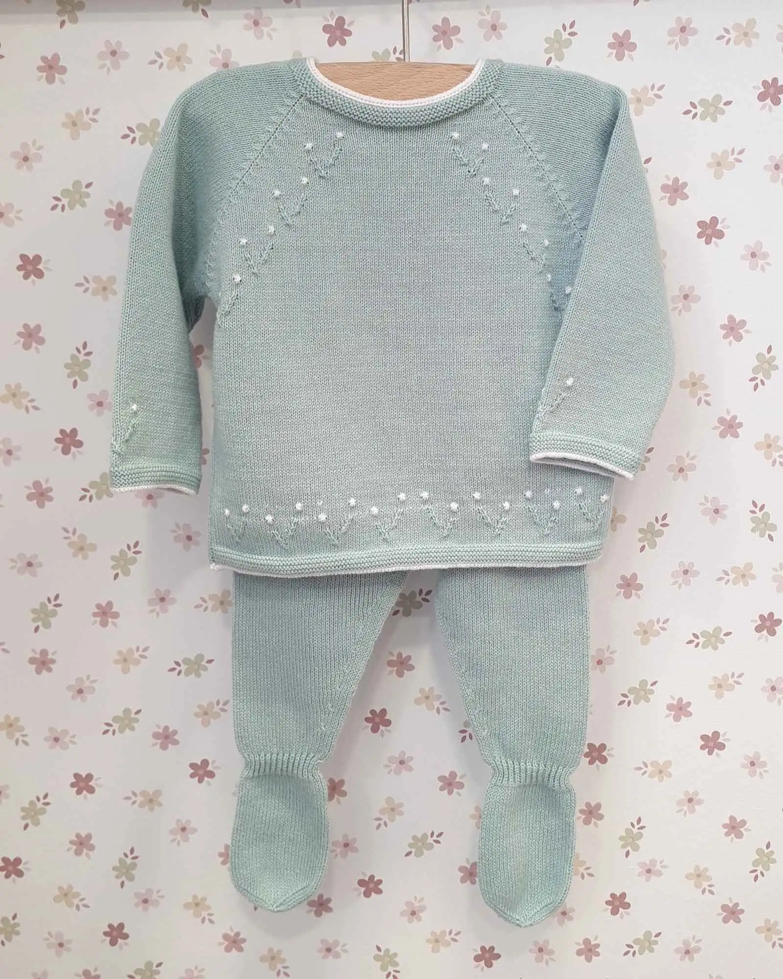 Green cotton set