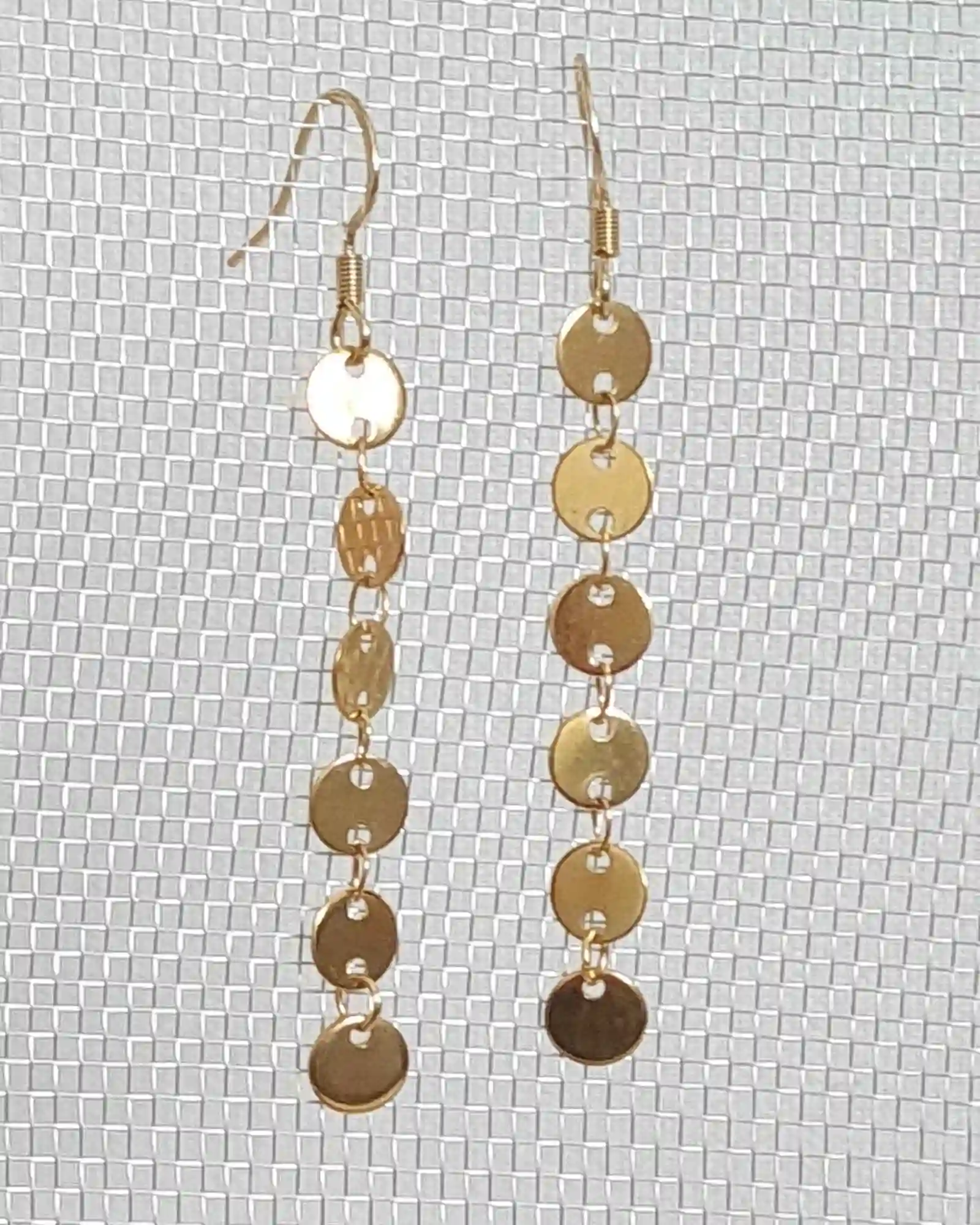 Earrings 5 ​​Golden Circles