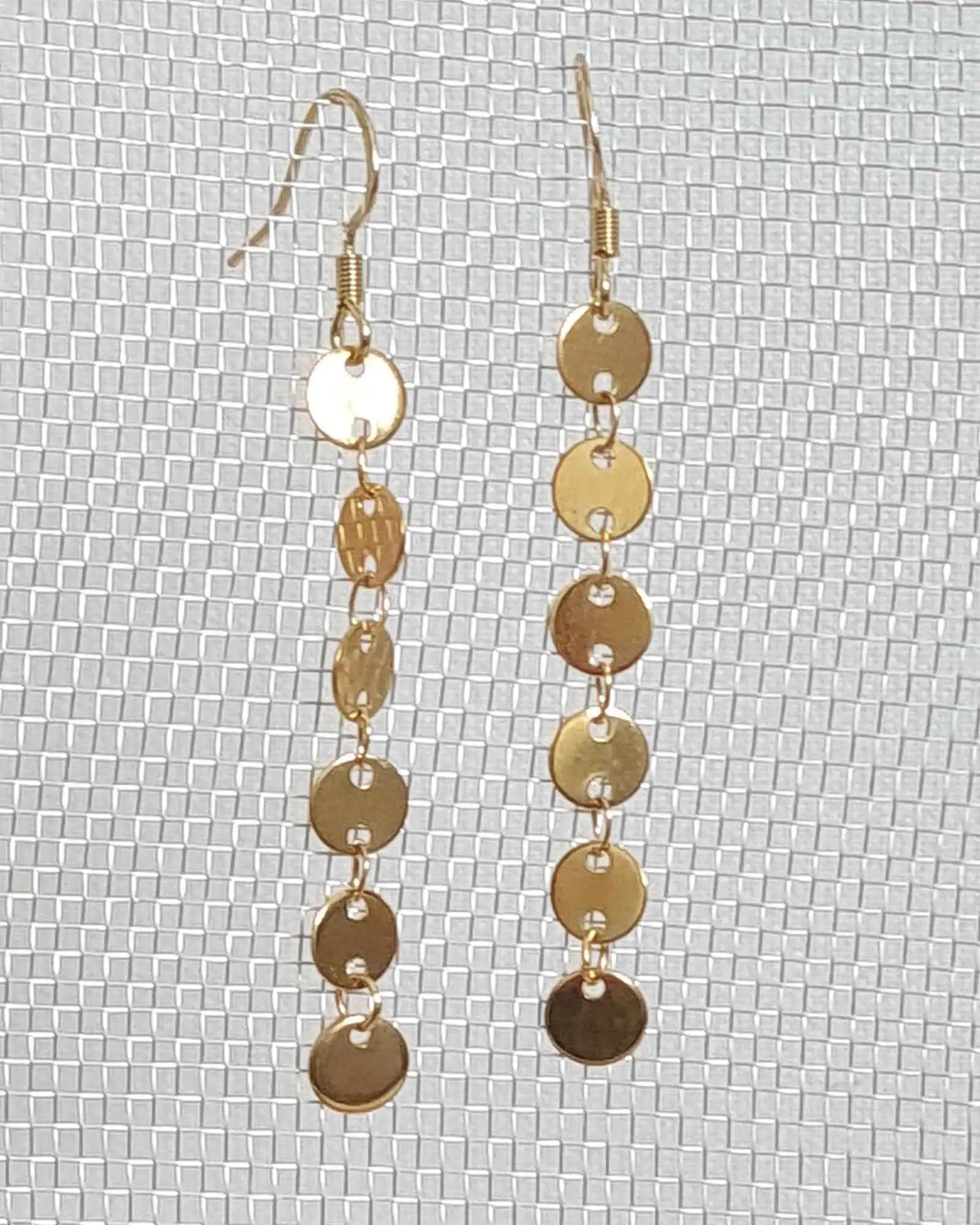 Earrings 5 ​​Golden Circles