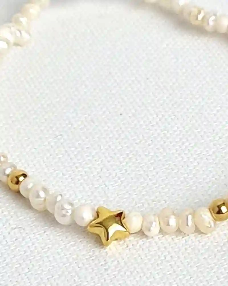 Pulsera perlitas
