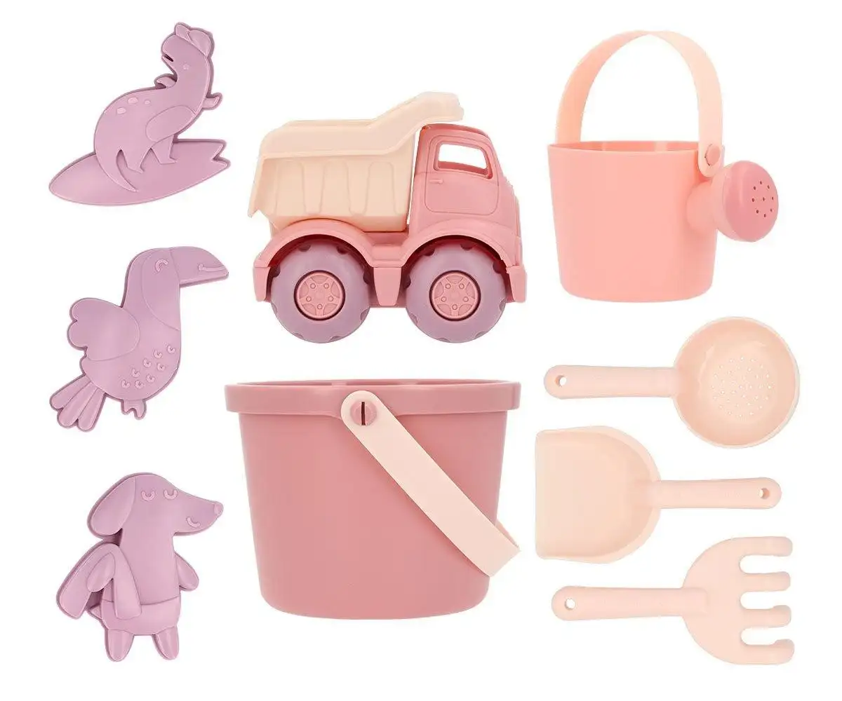 Old Rose Beach Toys Set