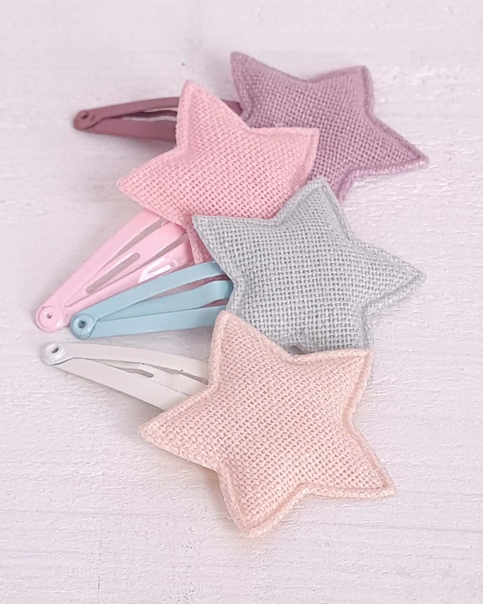 Clip Rana Estrella Mini Lino