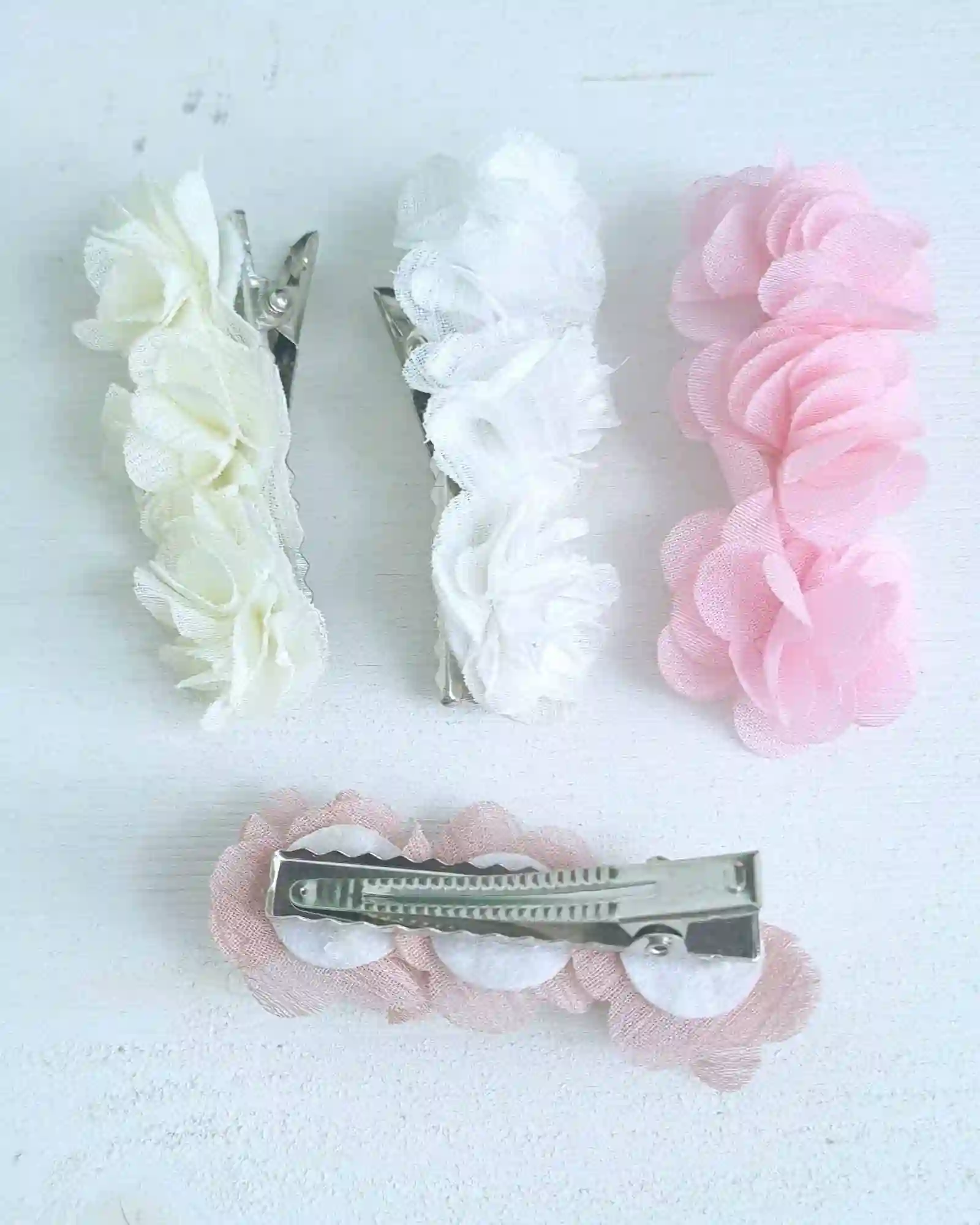 CLIP 3 MINI BAMBULA FLOWERS