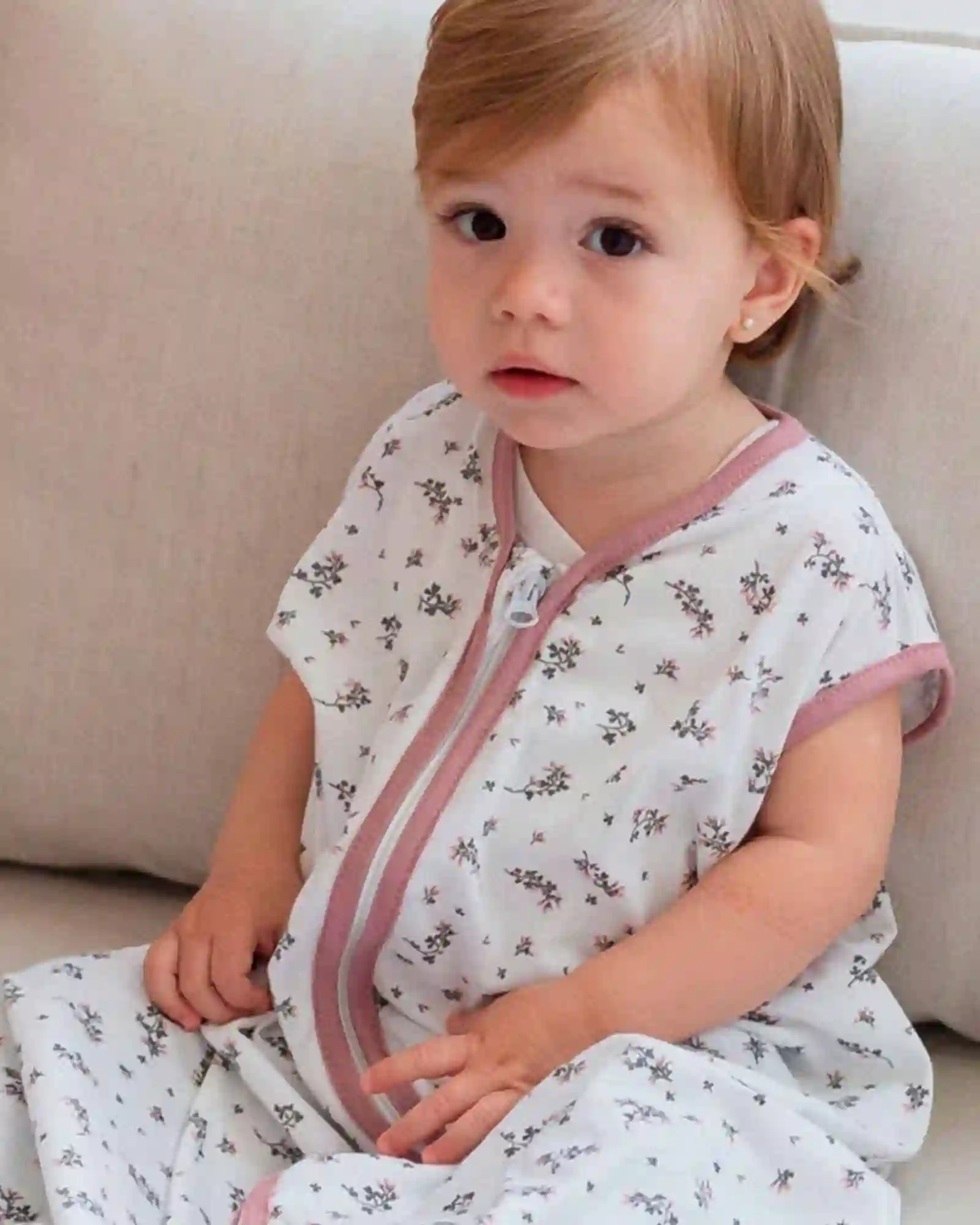 Baby sleeping bag - Bloom Pink - Tog 0.5