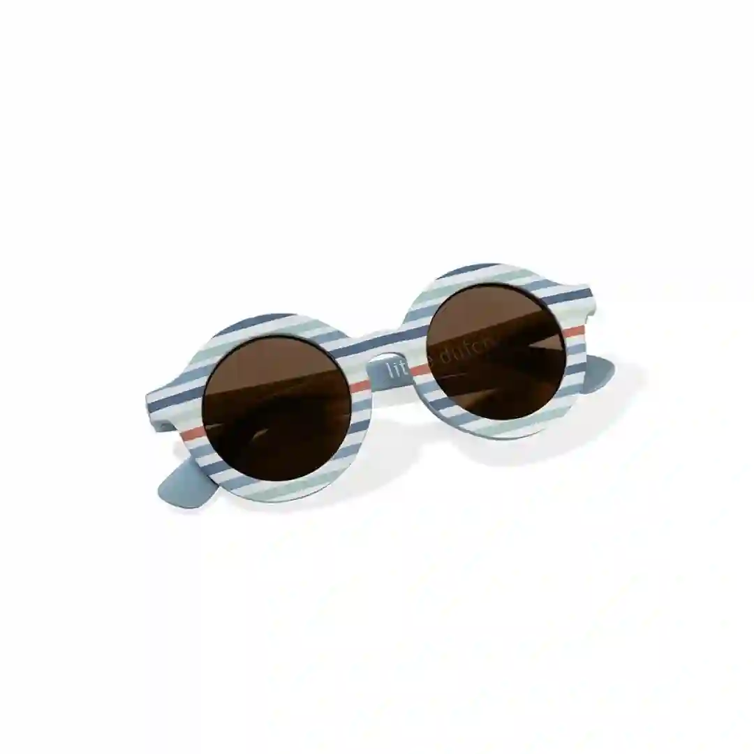 Gafas de sol redondas con rayas Little Dutch
