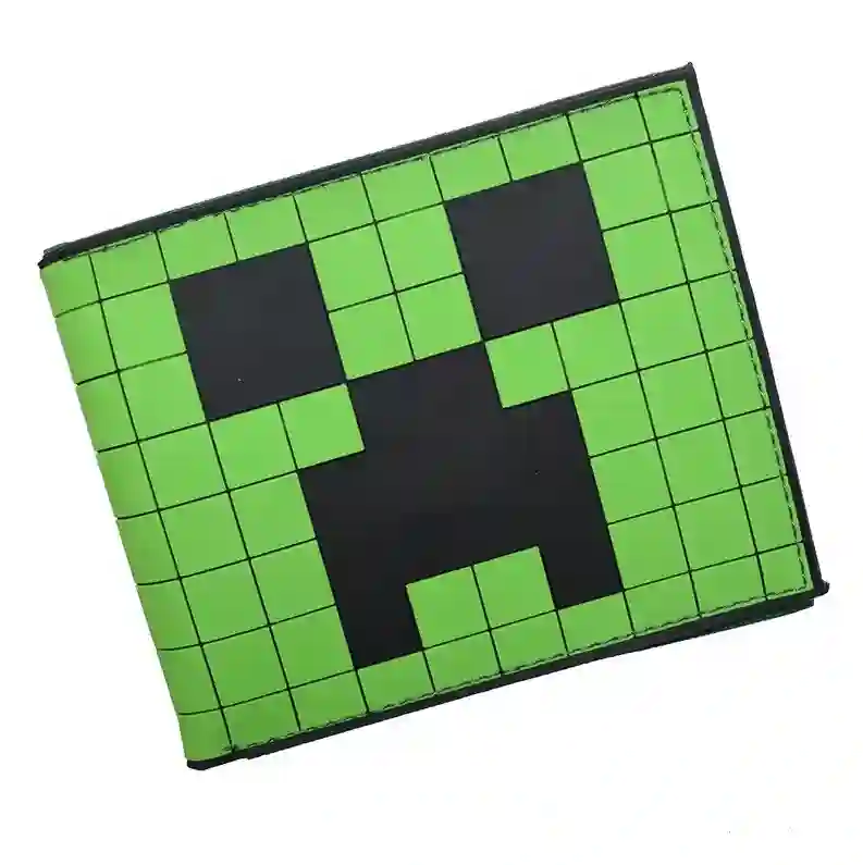 CARTERA CON MONEDERO MINECRAFT CREEPER