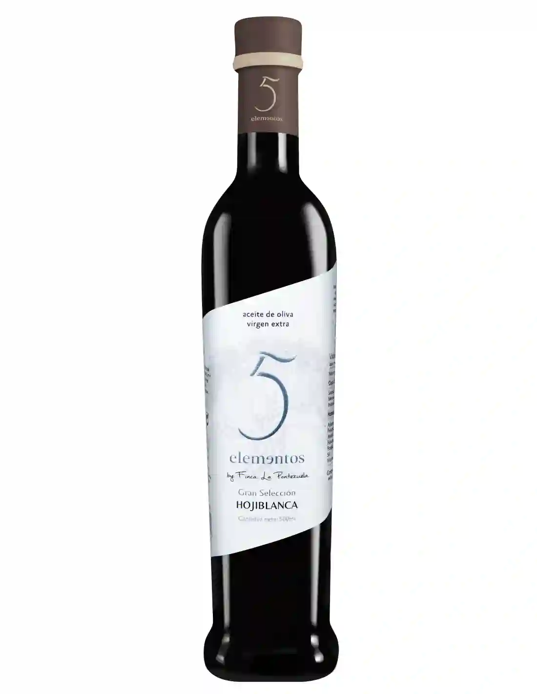 Finca La Pontezuela 5 Elementos Gran Selección Hojiblanca - Botella de vidrio 500 ml.