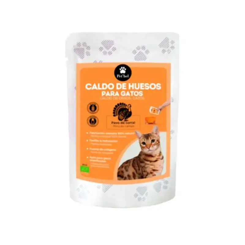 Pet´bel Ecological turkey bone broth for cats 100ml
