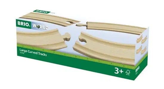 BRIO® 33342 Vías Curvas Largas