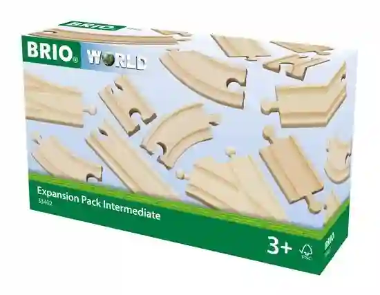 BRIO® 33402 Pack de Ampliación de Vías Mediano