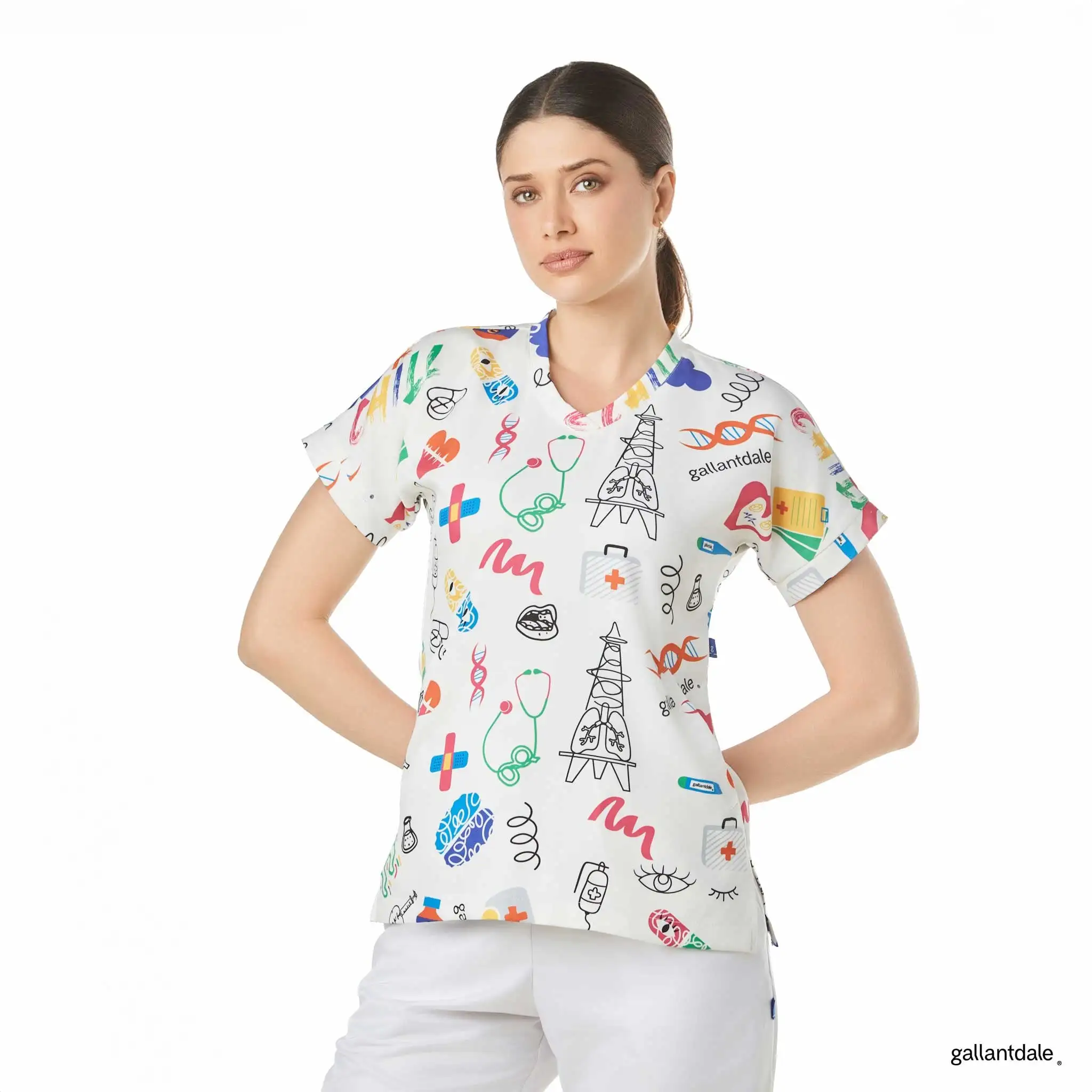 District Woman Scotland Bloom Health Jacket - Image 4