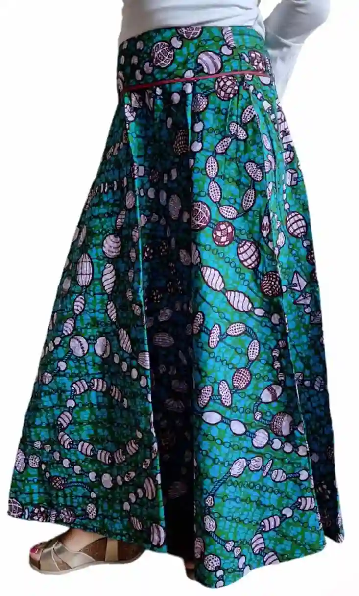 Long skirts with flight