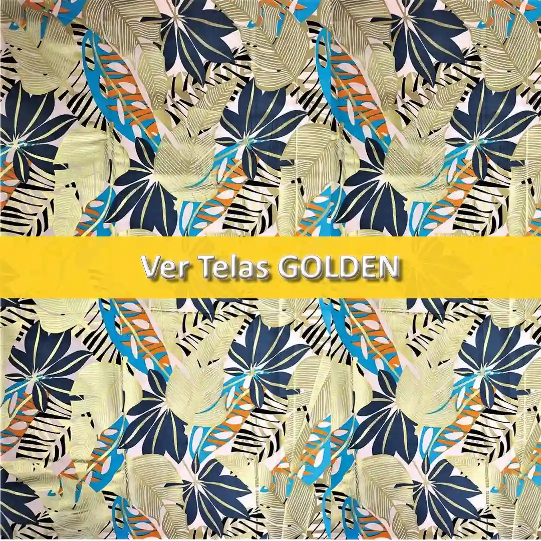 Golden fabrics-10 € -Yard