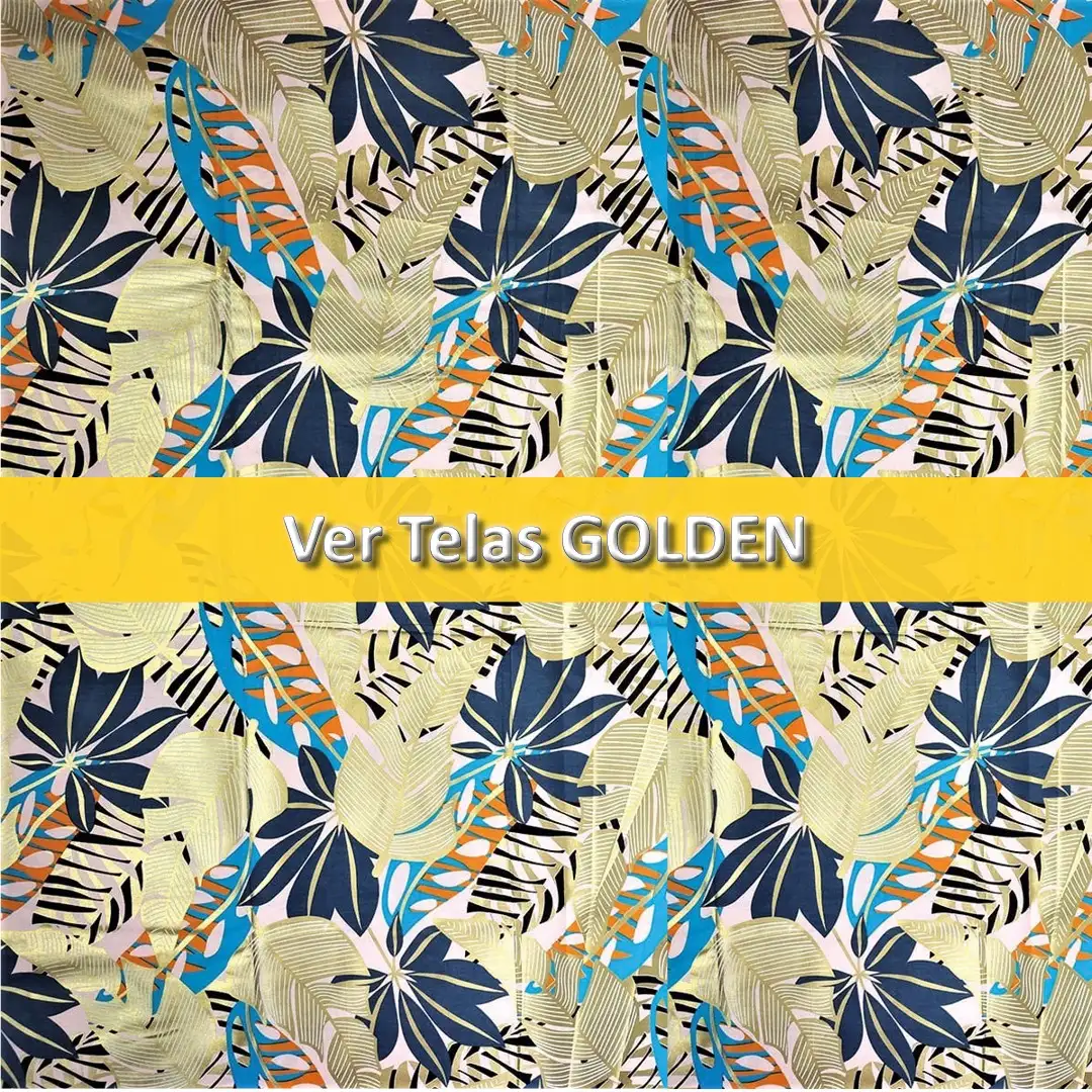 Golden fabrics-10 € -Yard