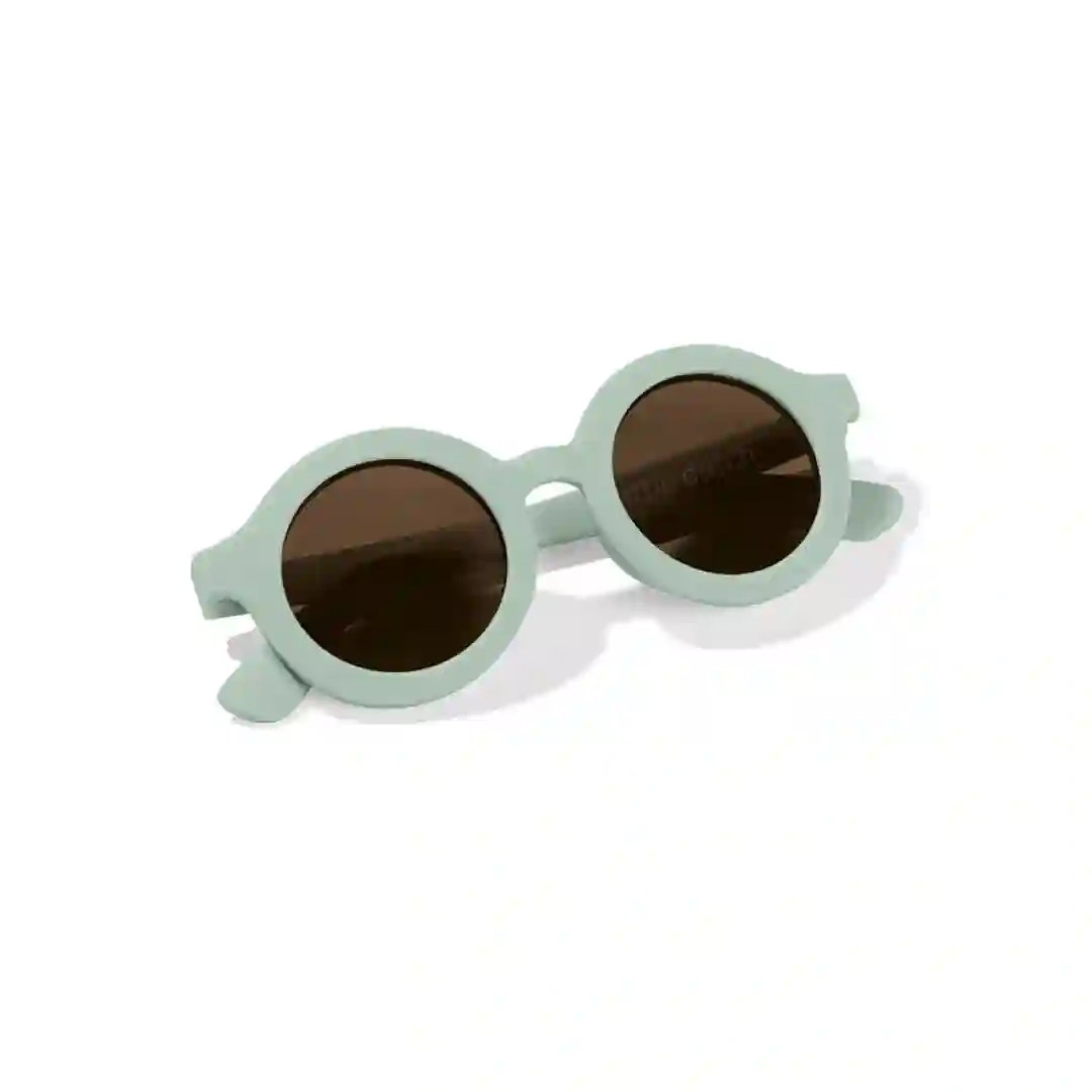 Gafas de sol redondas verde mar Little Dutch
