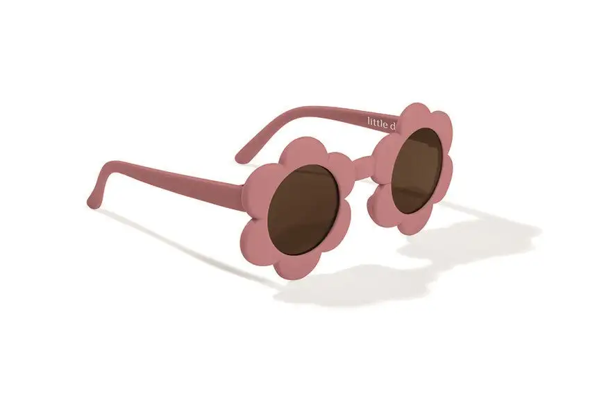 Gafas de sol redondas flor rosas Little Dutch - Imagen 4
