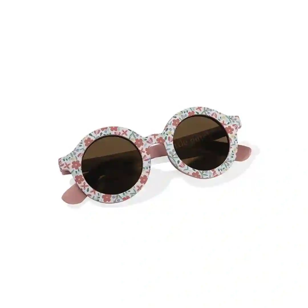 Gafas de sol redondas flores Little Dutch