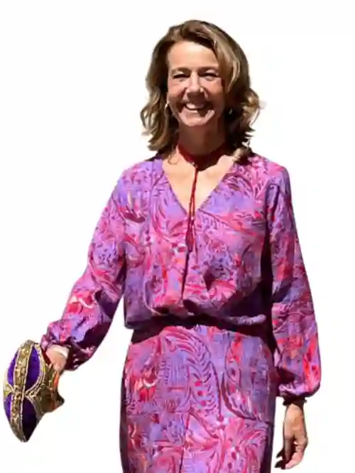 Sena Red and Lilac shirt