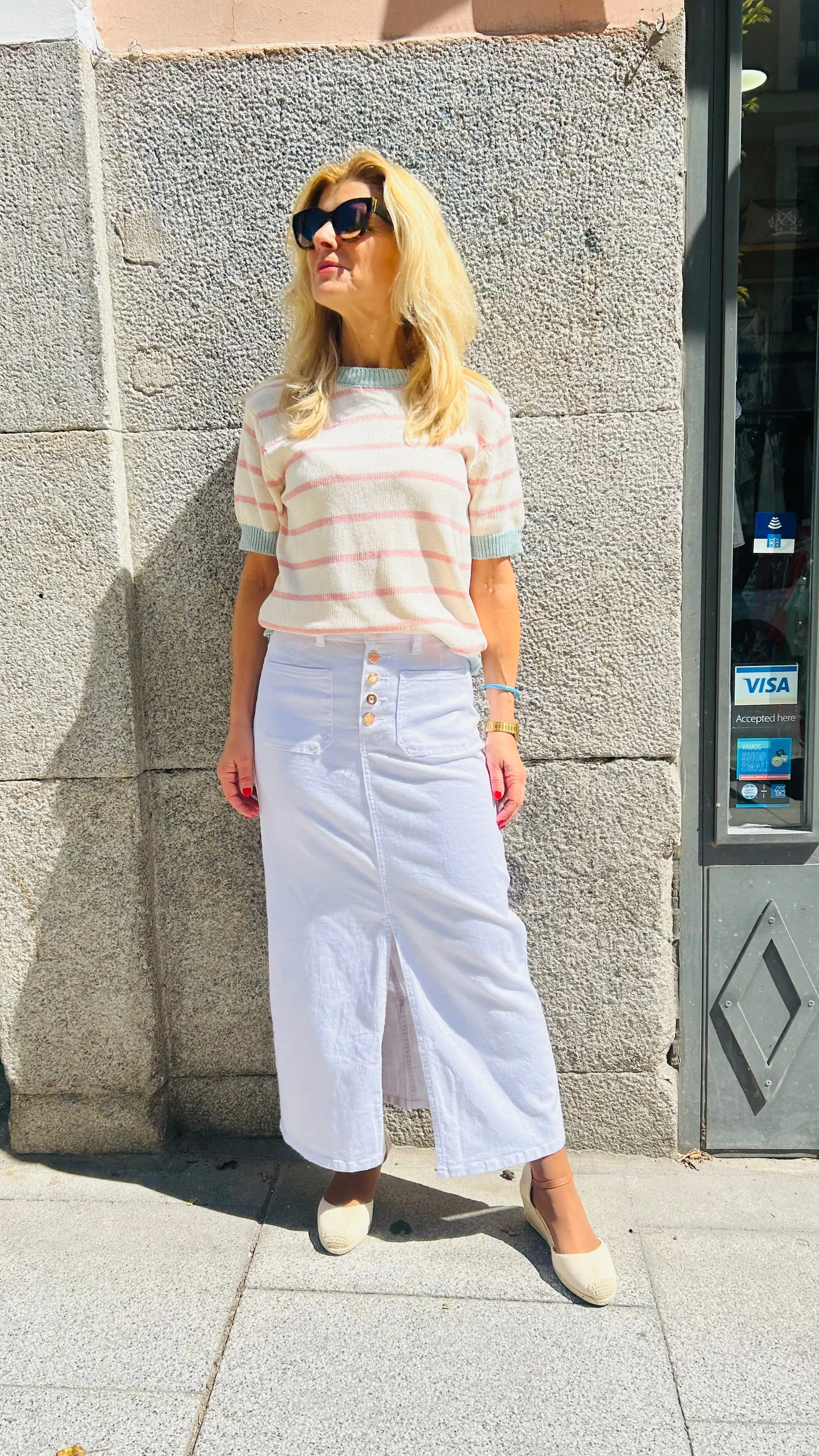White cowgirl skirt - Image 2
