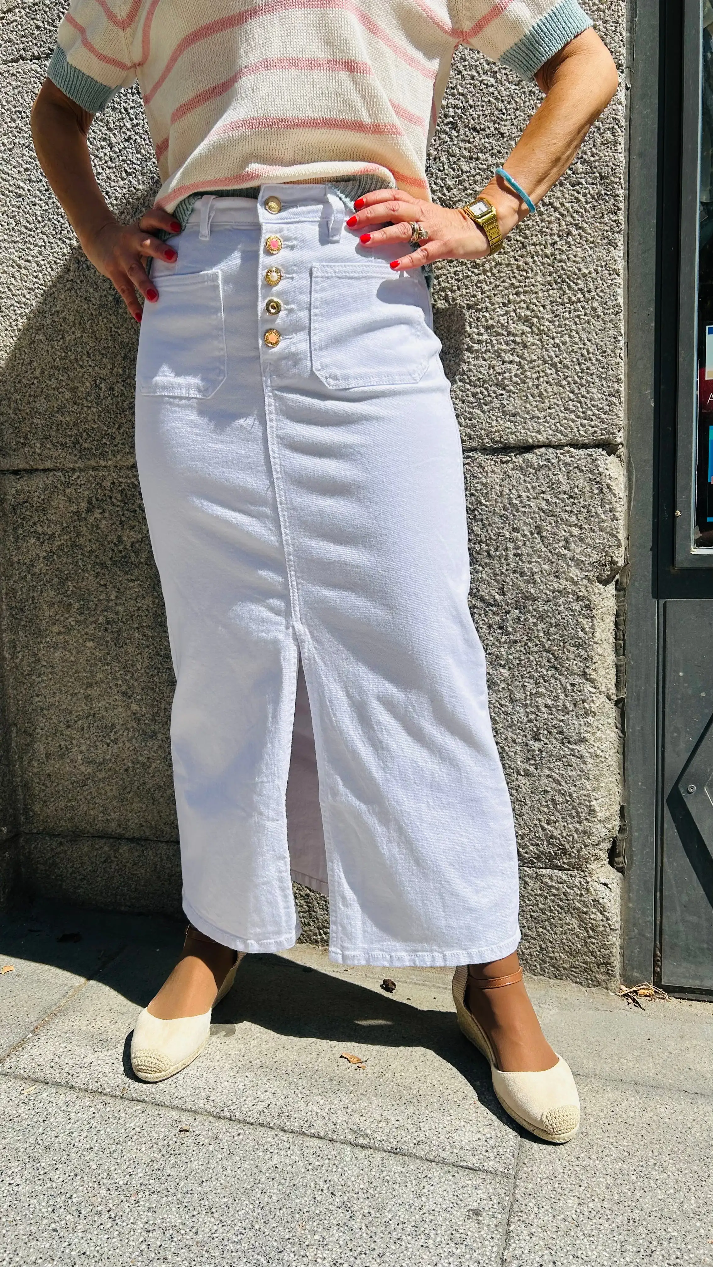 White cowgirl skirt - Image 3