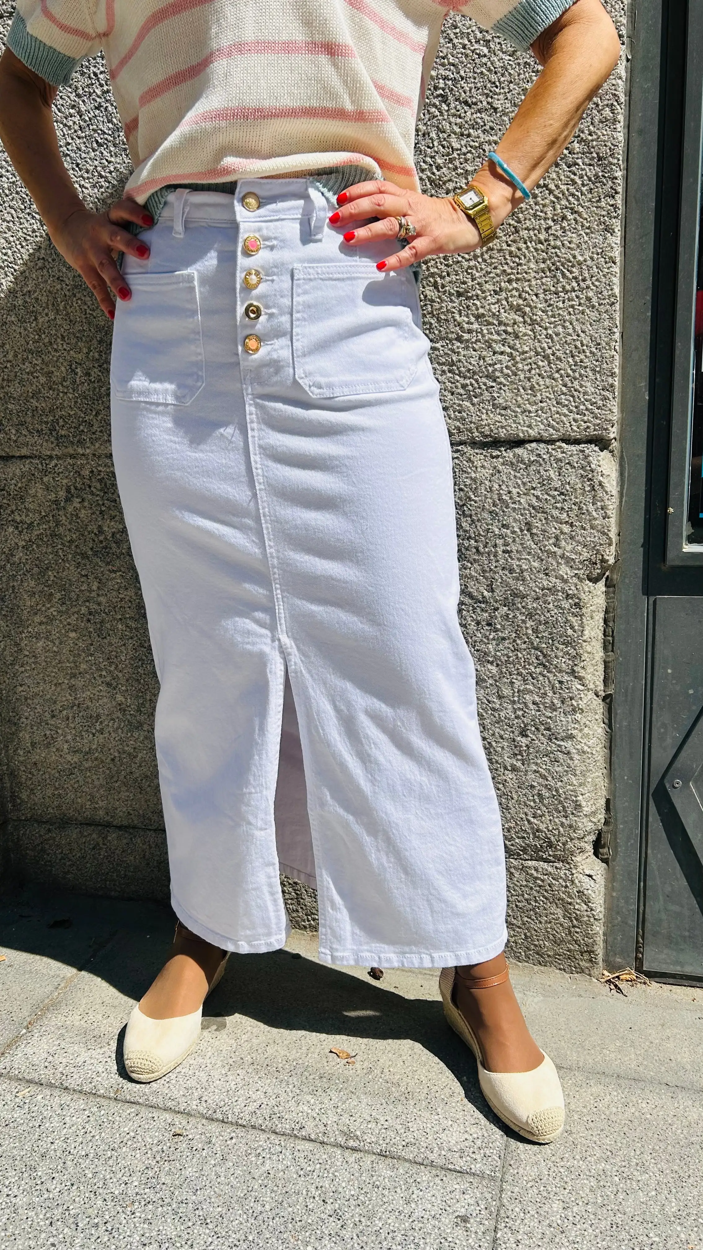 White cowgirl skirt - Image 4