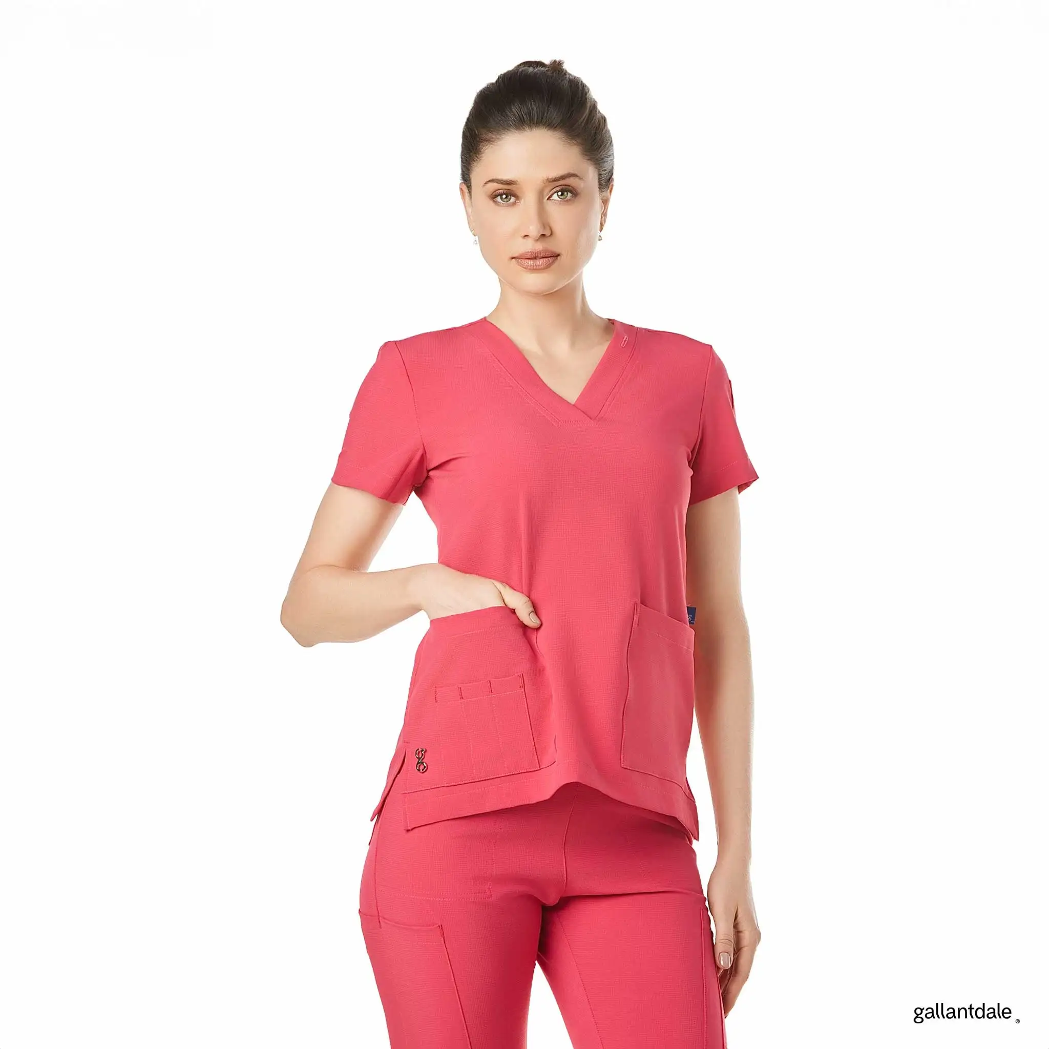 Sanitary Pajama Catherine Woman Square Antibacterial - Image 7