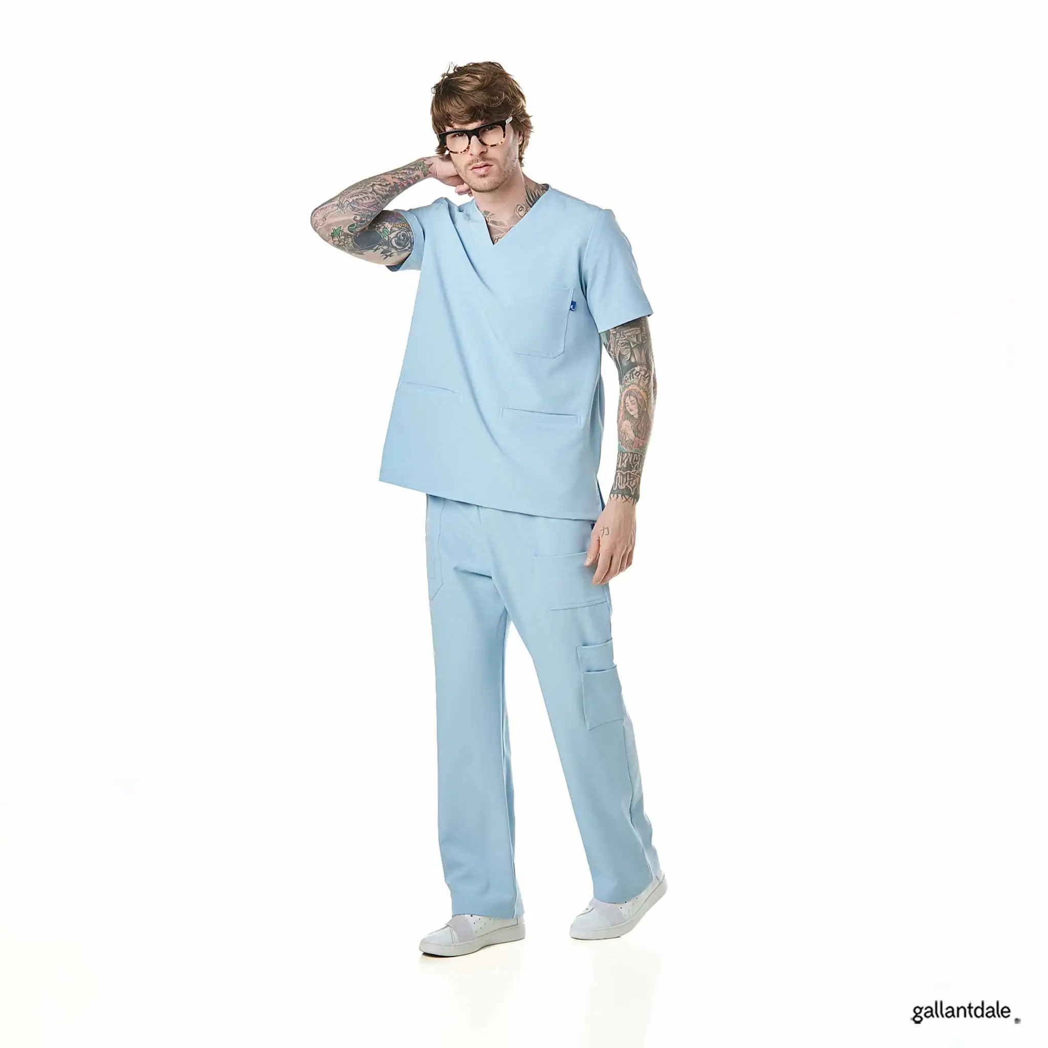Sanitary Pajama Yale Man Square antibacterial - Image 20