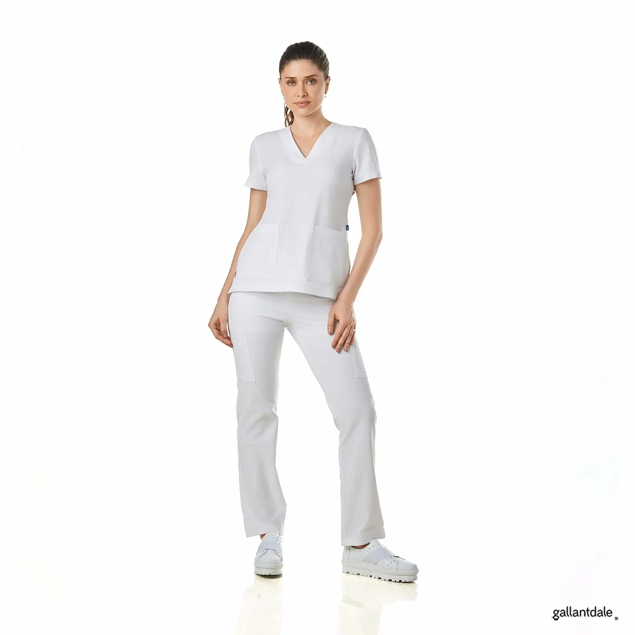 Sanitary Pajama Catherine Woman Square Antibacterial - Image 17