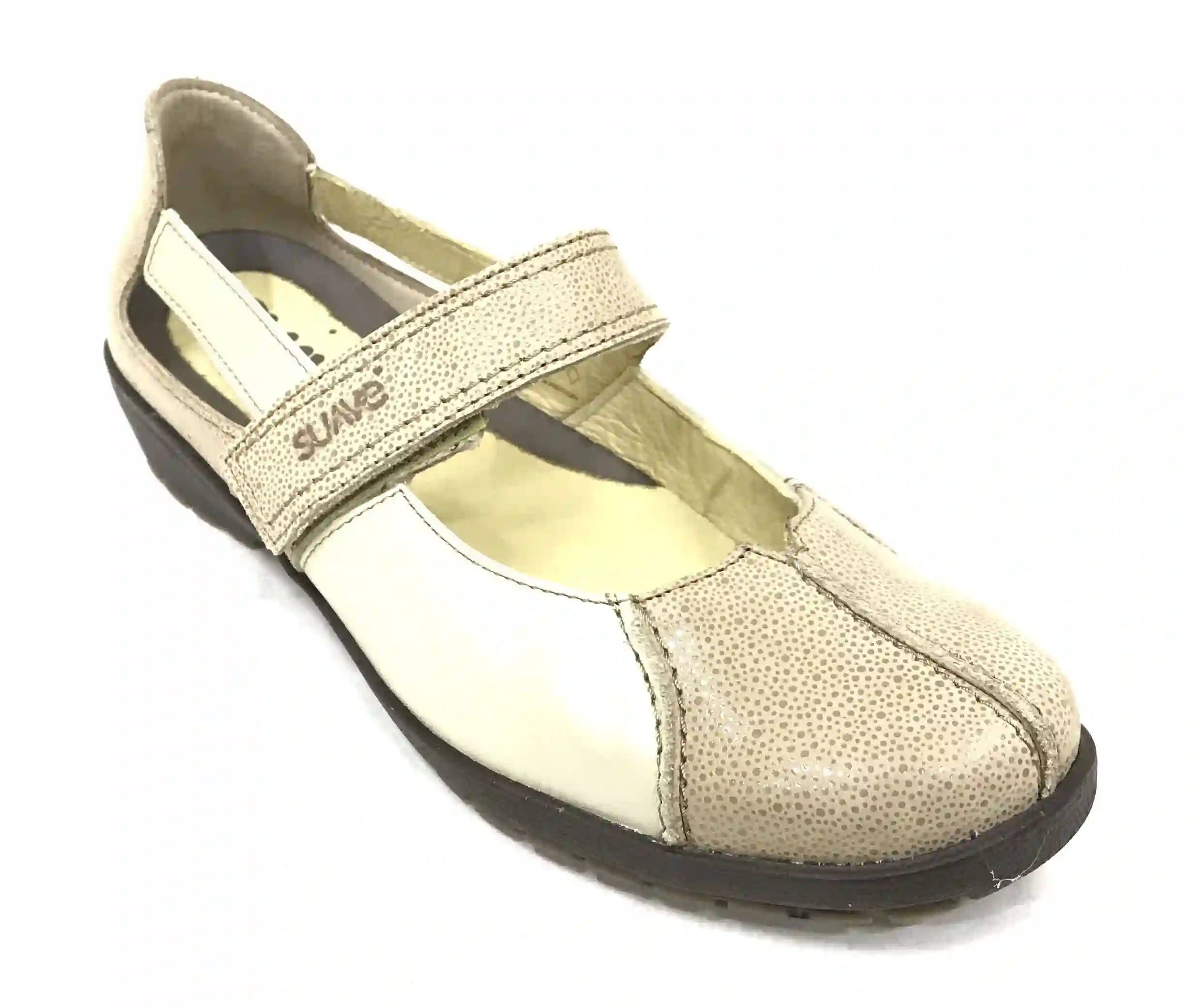Soft 36d 3429 Merceditas Women's Shoe Velcro Cream