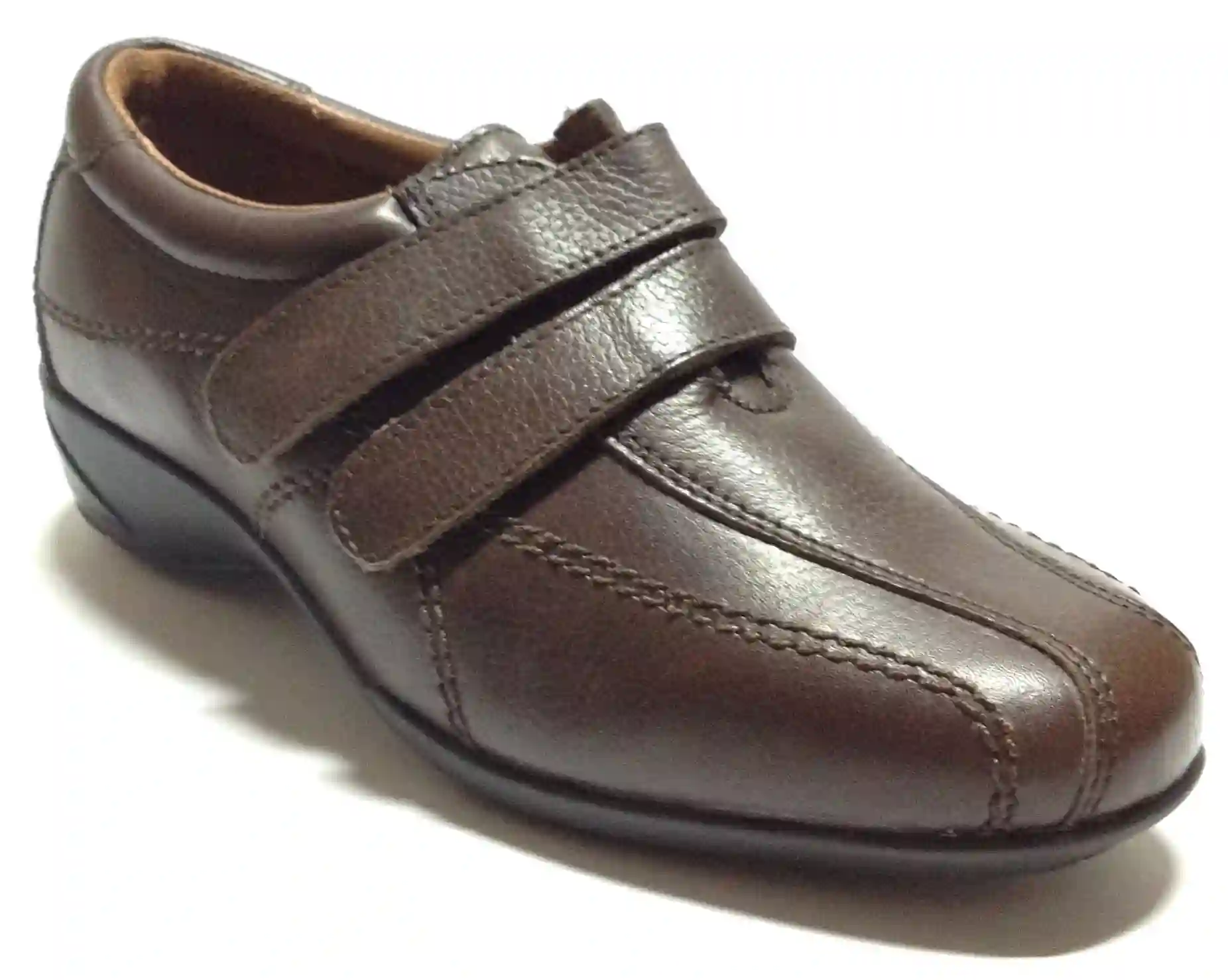 Fleximax 121 Brown Woman Shoe Velcros