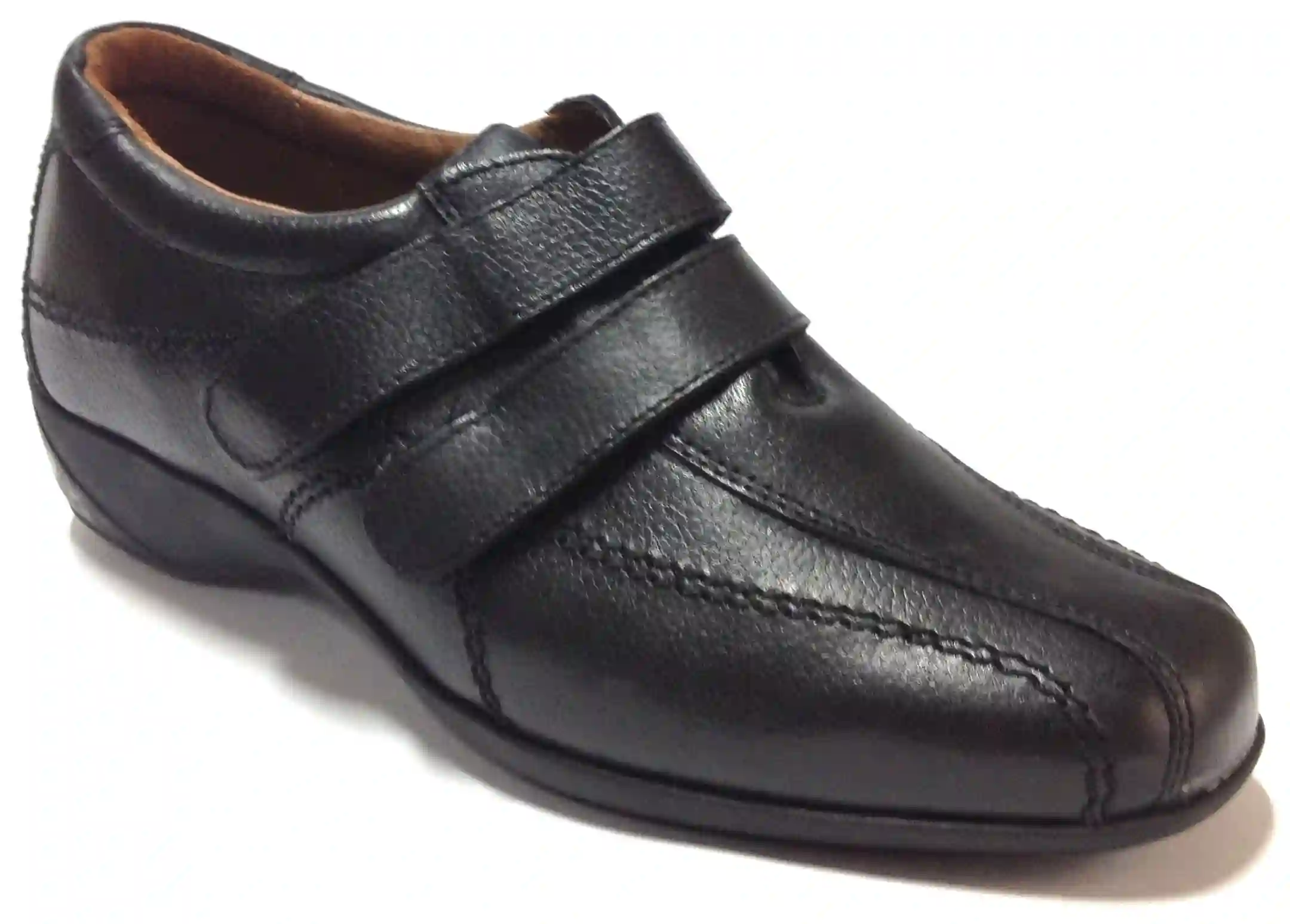 Fleximax 07 121 Black Woman Shoe Velcros