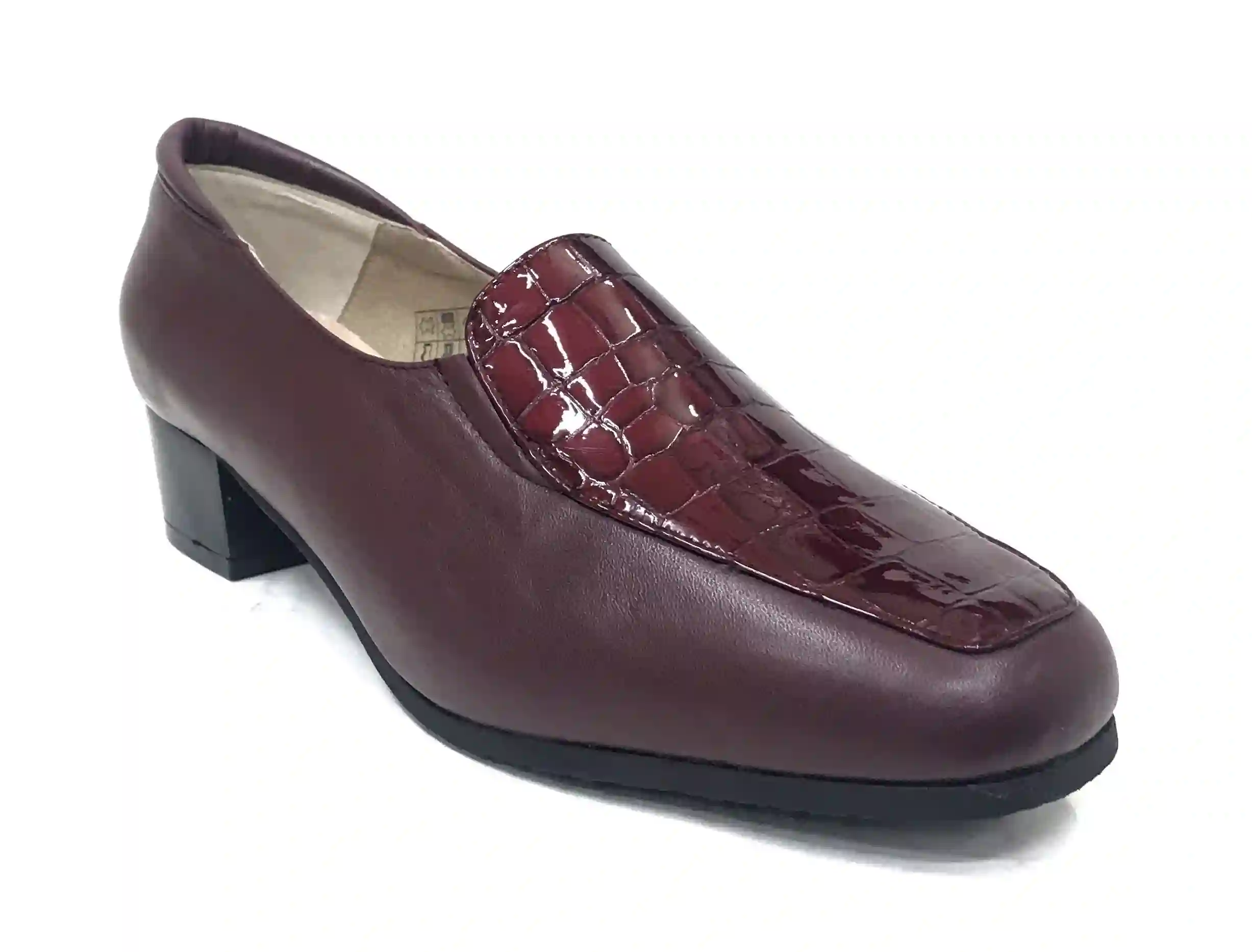 Mima-Pies 25 9002 Burgundy Women's Shoe with Heel