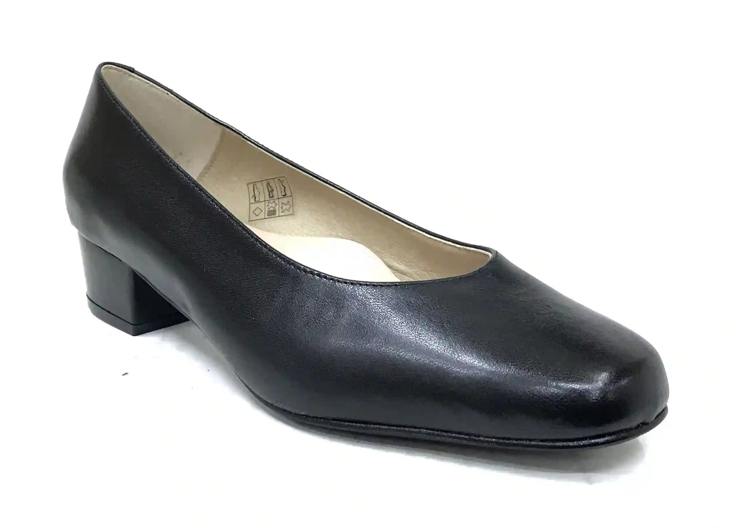 Mima-Pies 51 100 Black Women's Hall Shoe
