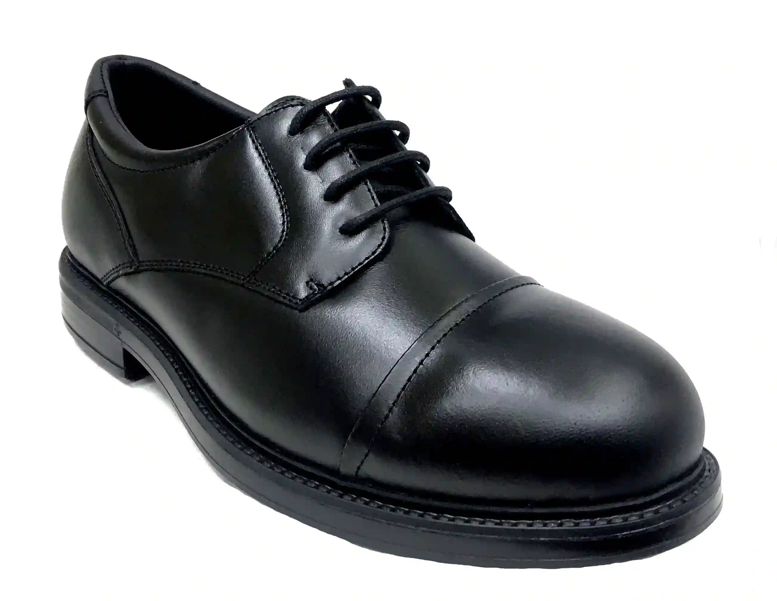 Pinoso's 7714-H Black Man Shoe Diabetic Pie