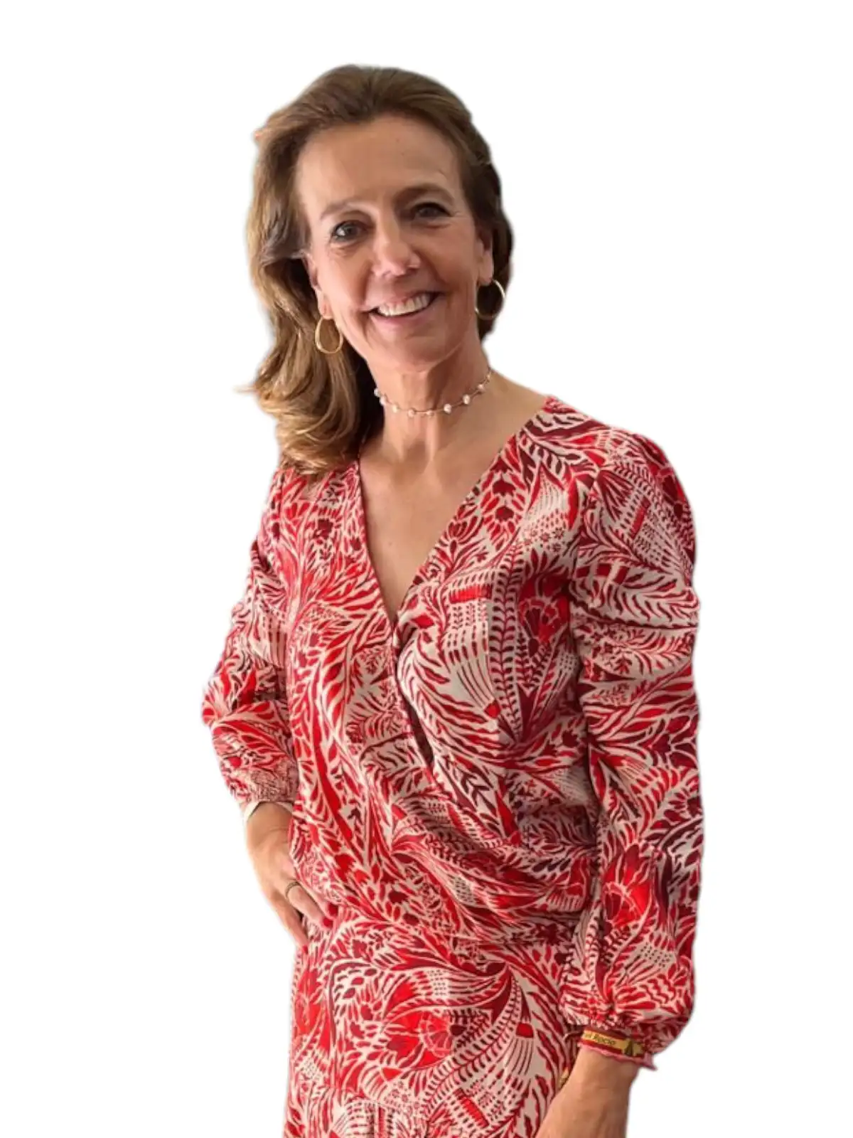 Red and garnet shirt - Image 2