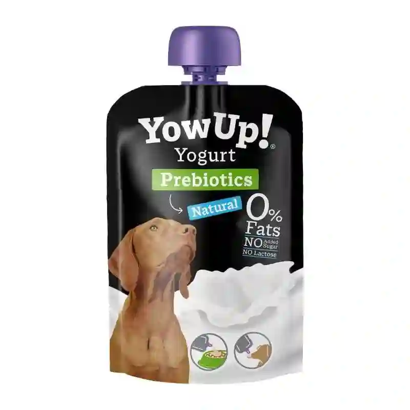 Natural yogurt yogurt with 115g dog prebiotics