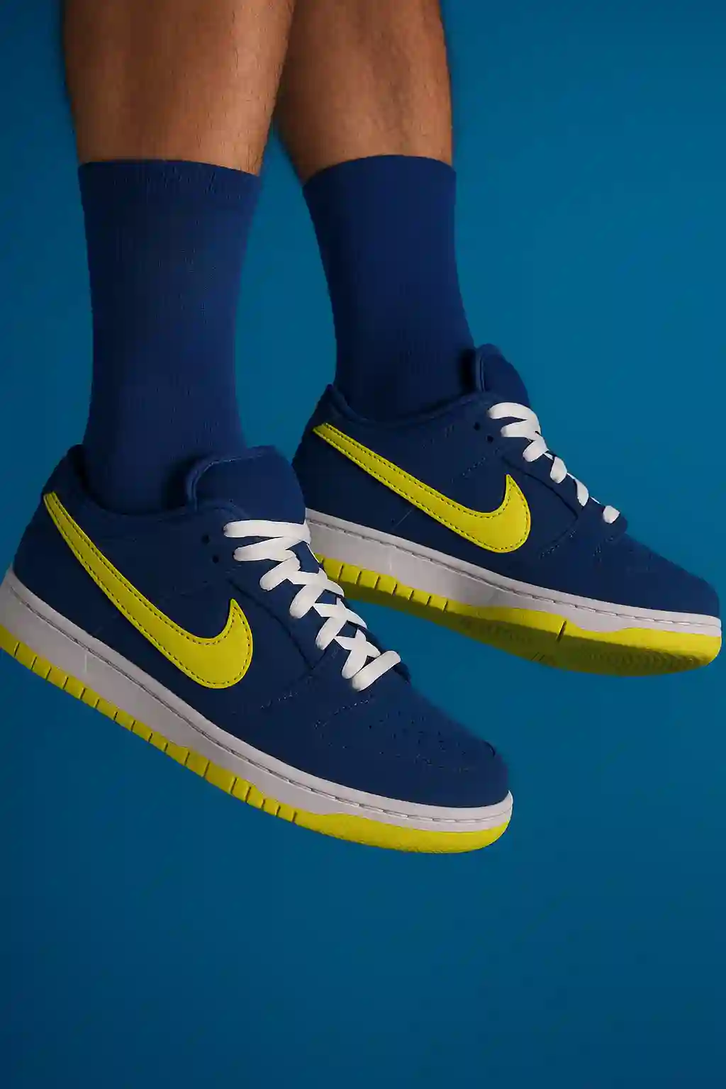Calcetines de Running Azules Hombre
