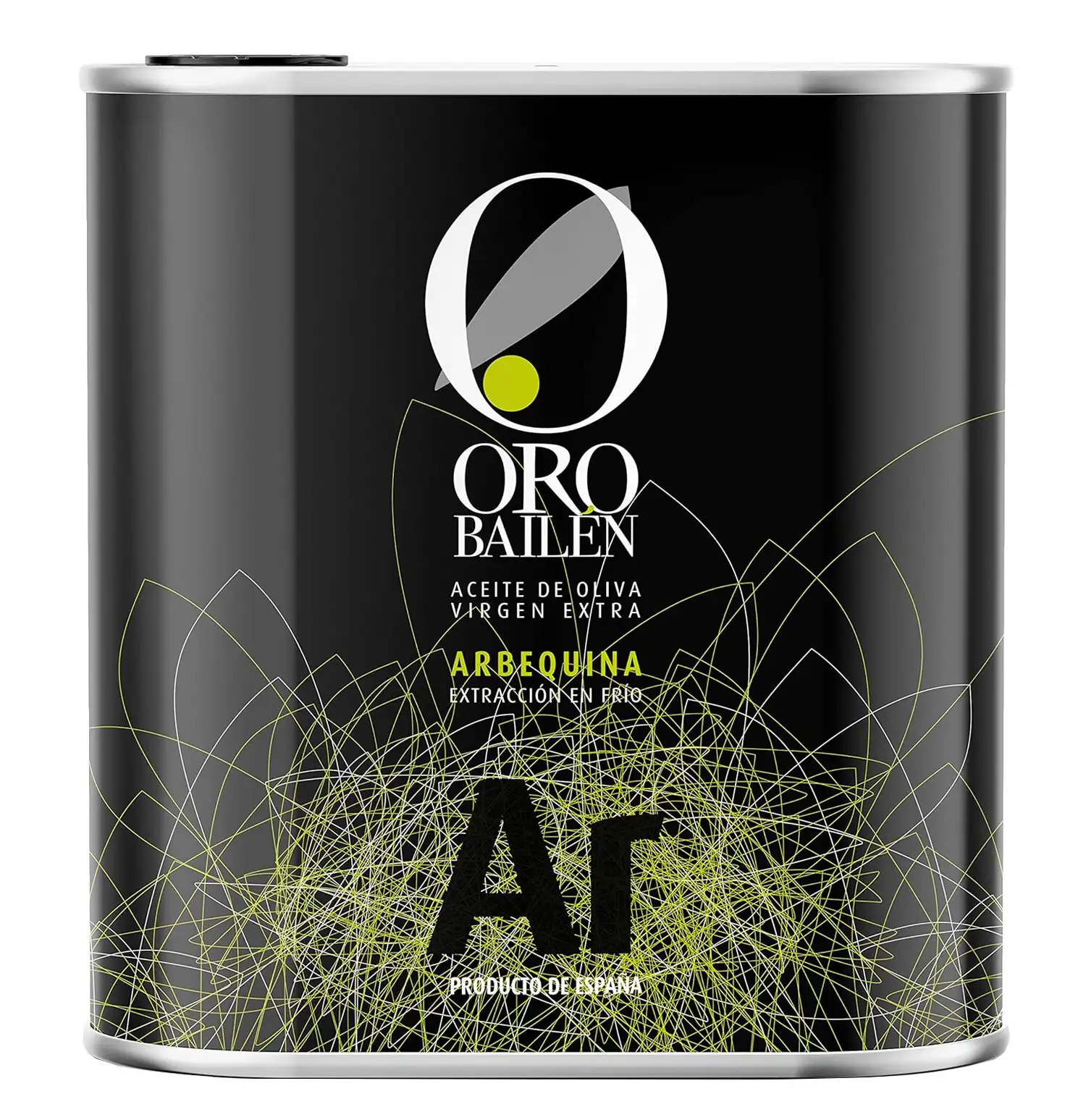 Oro Bailén Arbequina con Fecha Preferente de Consumo 08/25 - Lata 2,5L