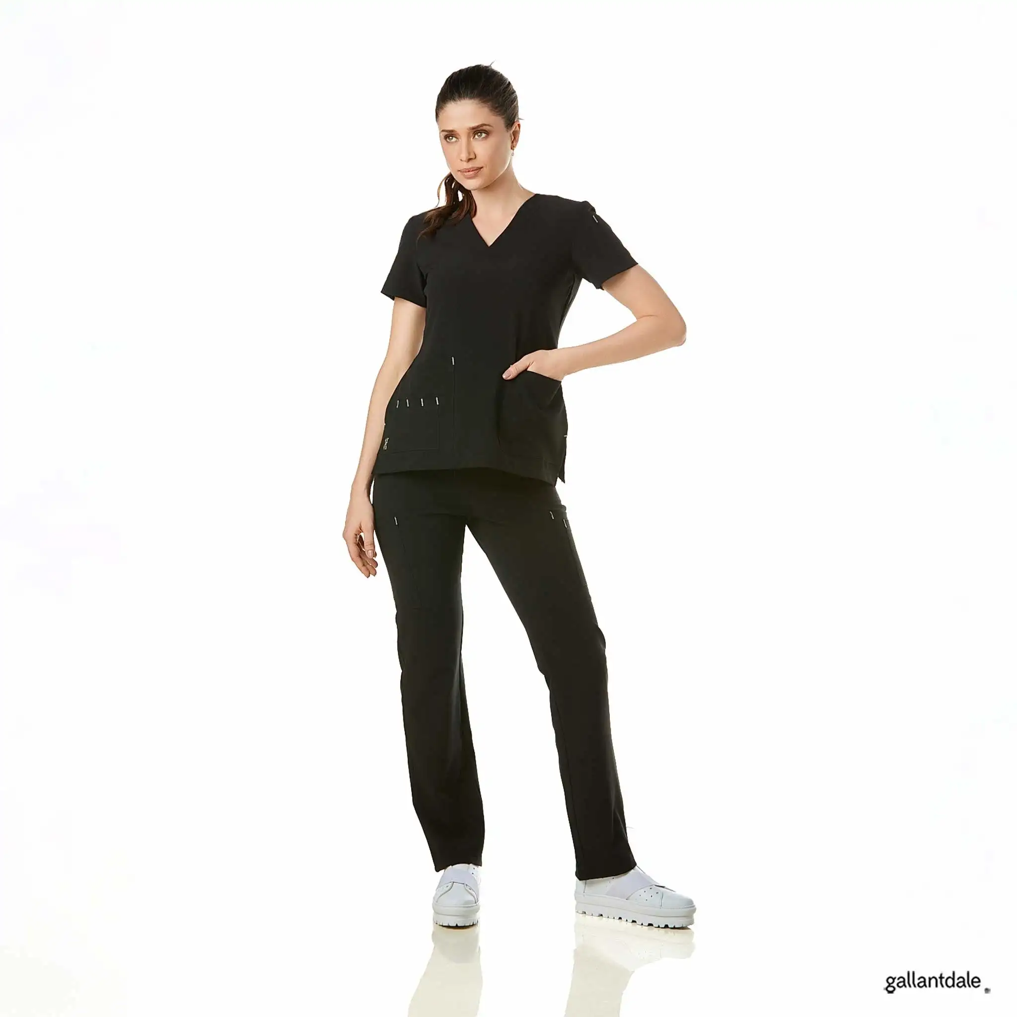 Sanitary Pajama Catherine Woman Square Antibacterial - Image 20
