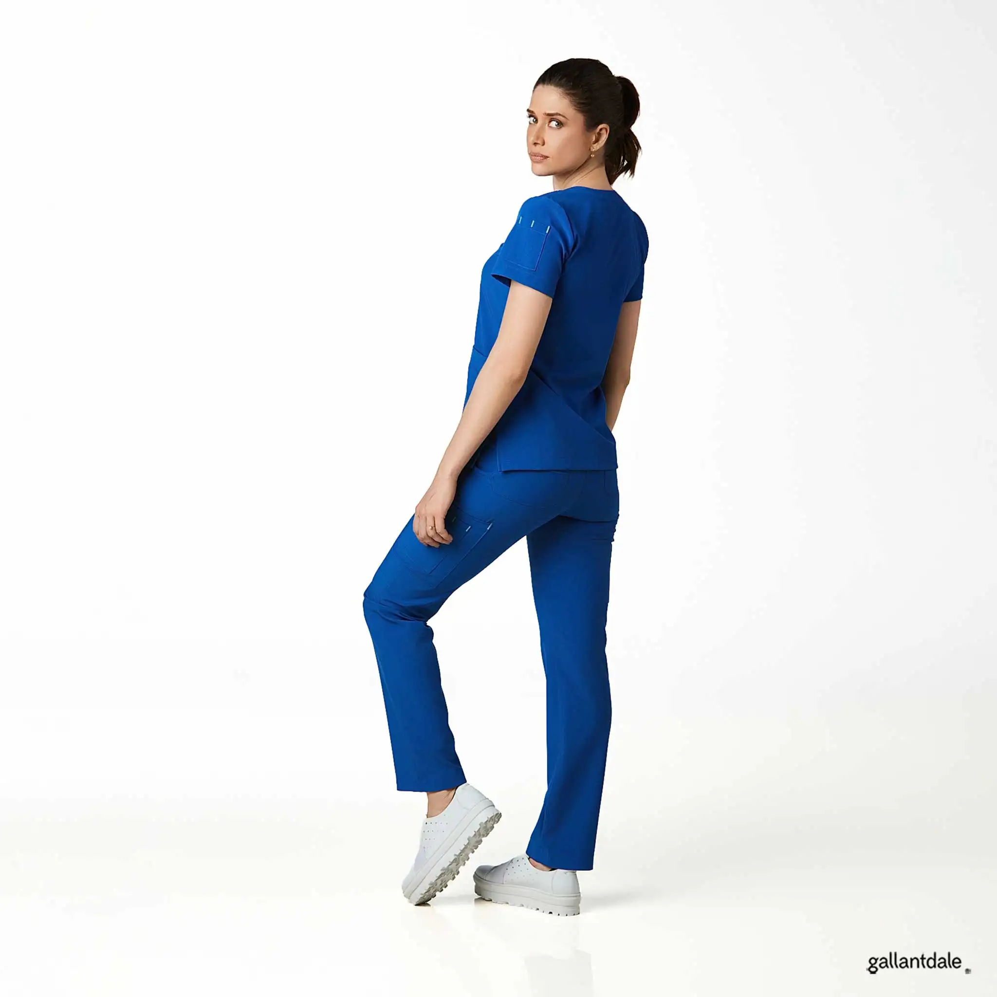 Sanitary Pajama Catherine Woman Square Antibacterial - Image 24