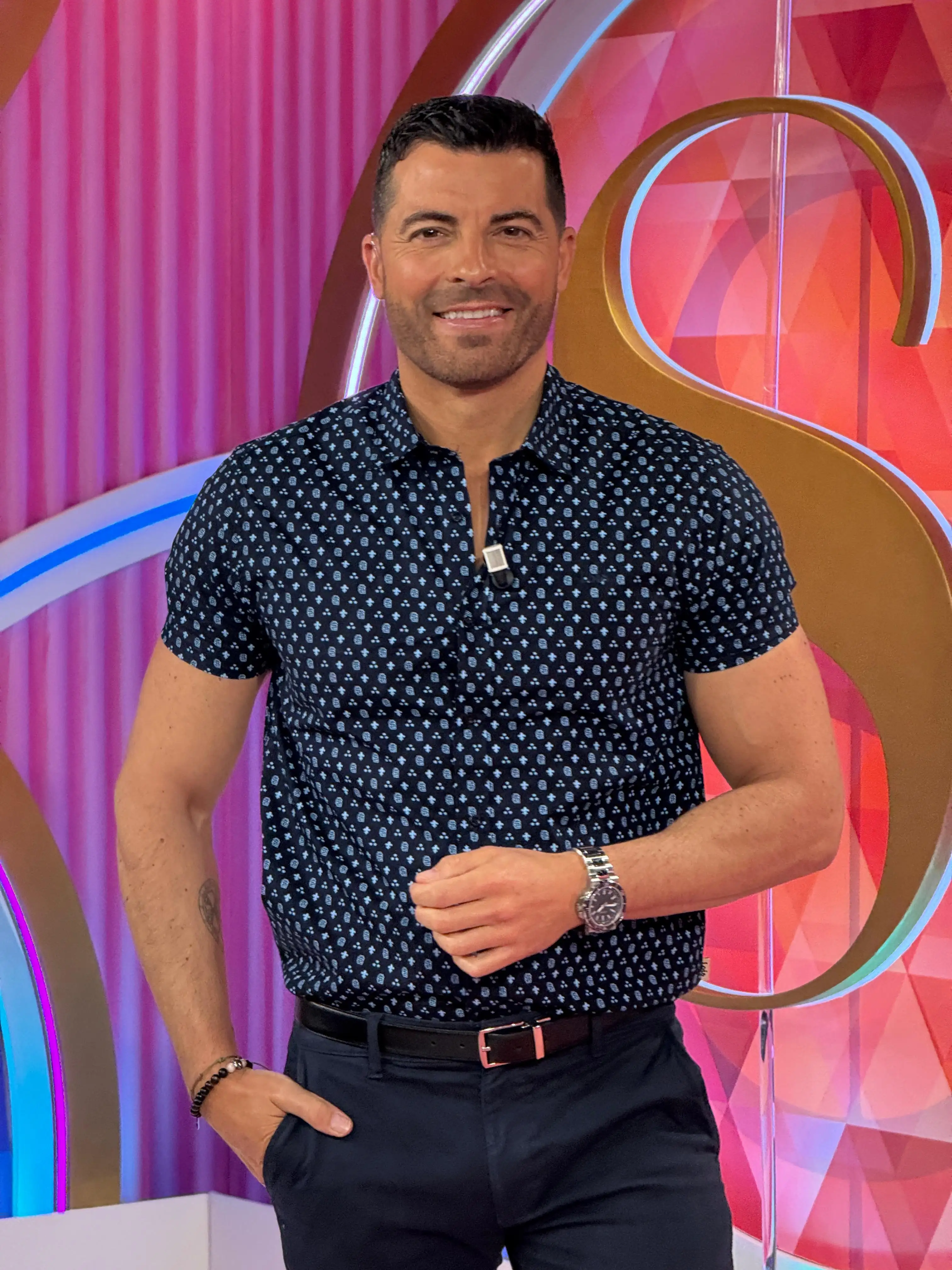 Camisa manga corta azul Lois - Imagen 2