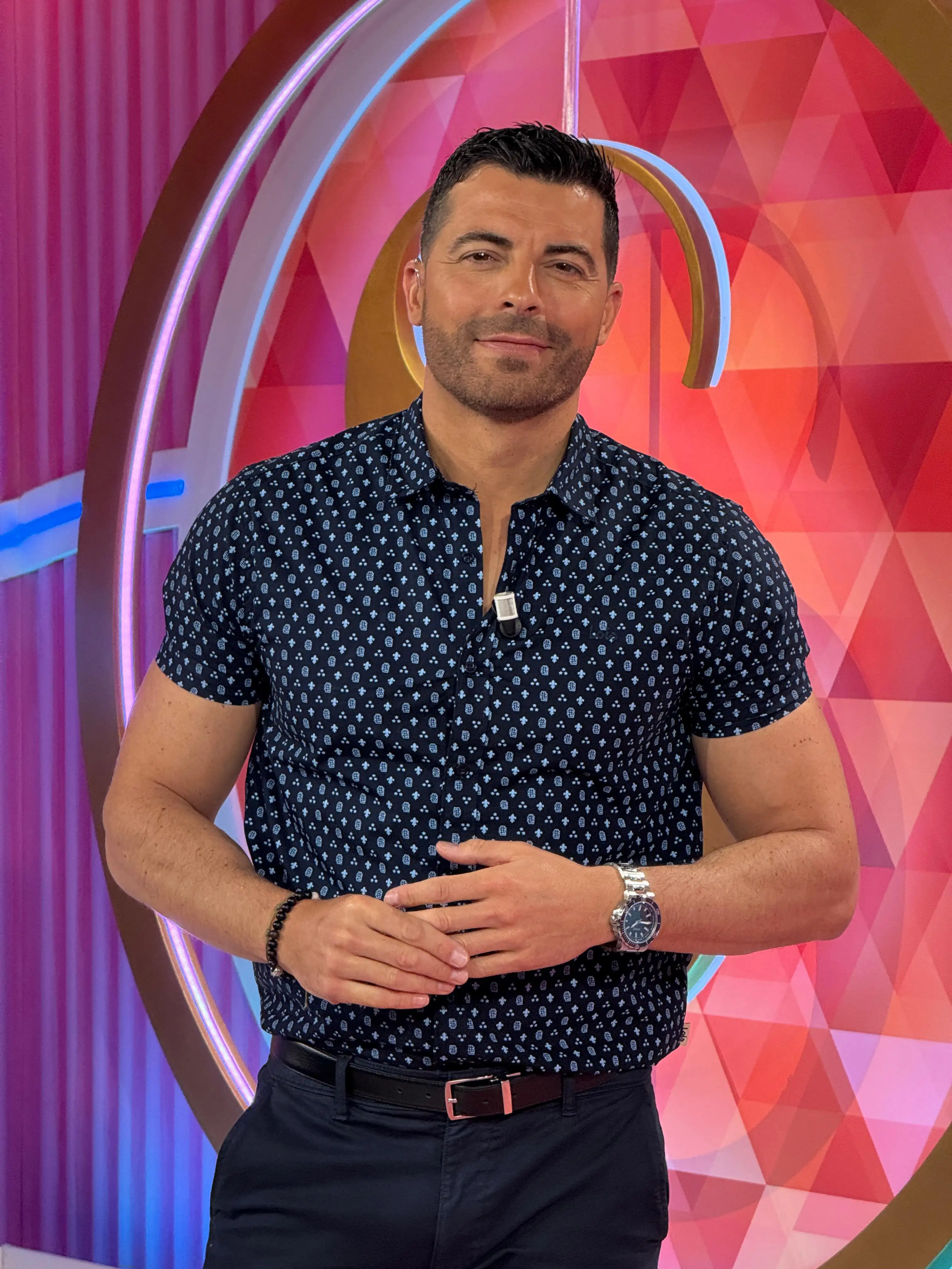 Camisa manga corta azul Lois - Imagen 3