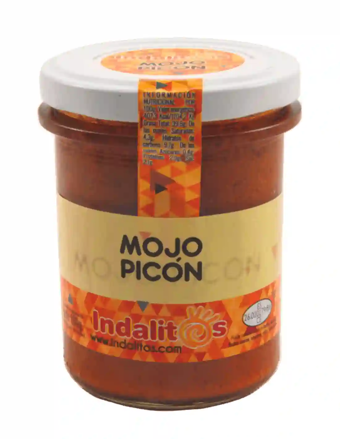 INDALITOS MOJO PICÓN SAUCE - TARRO 250 GR.