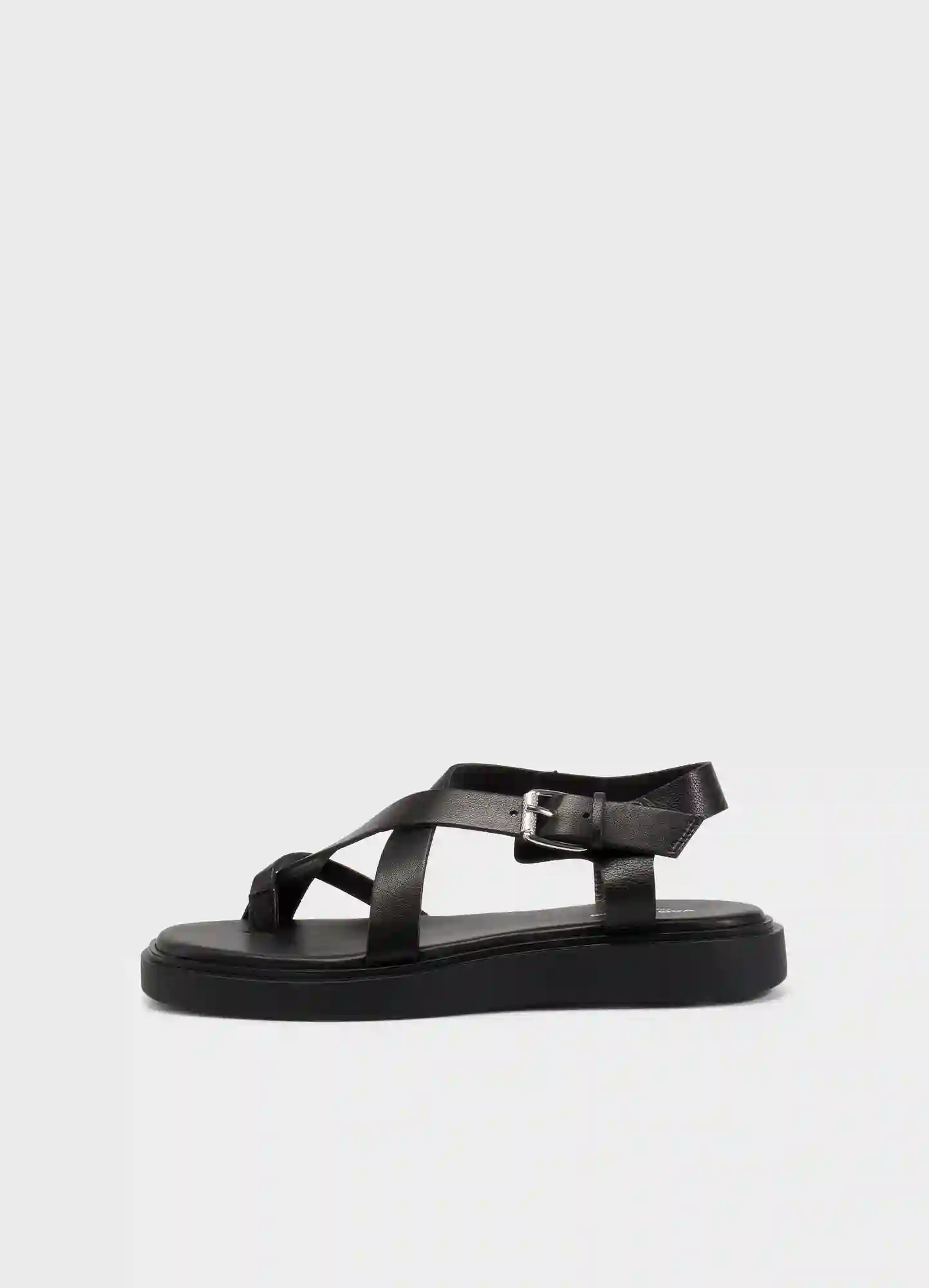Black Connie Finger Sandal / Vagabond