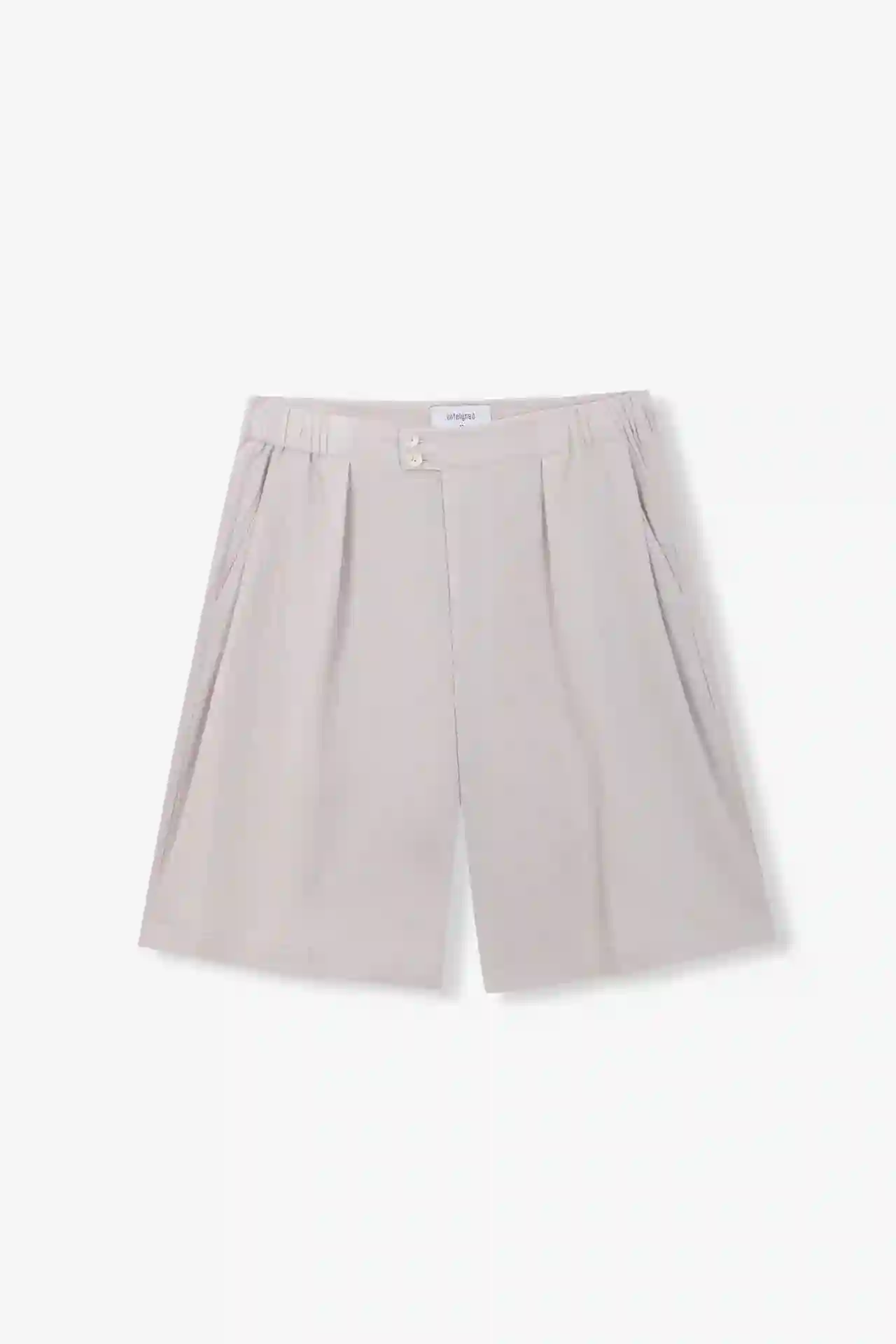 Tailor Bermuda Seersucker Claro Gray UnFeigned