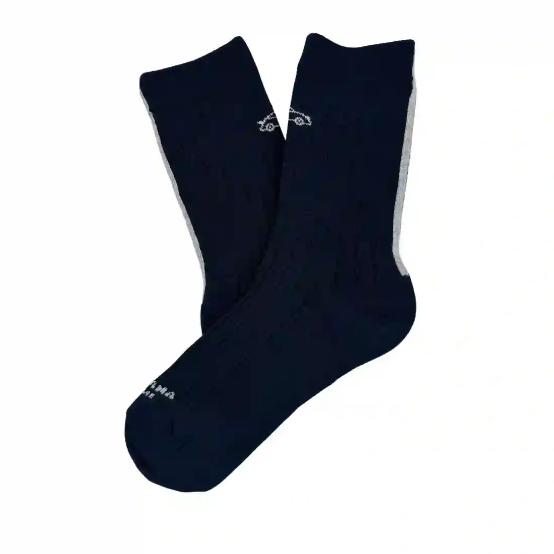 RACER'S STRIP BLUE SOCKLES Navy / Bahalana