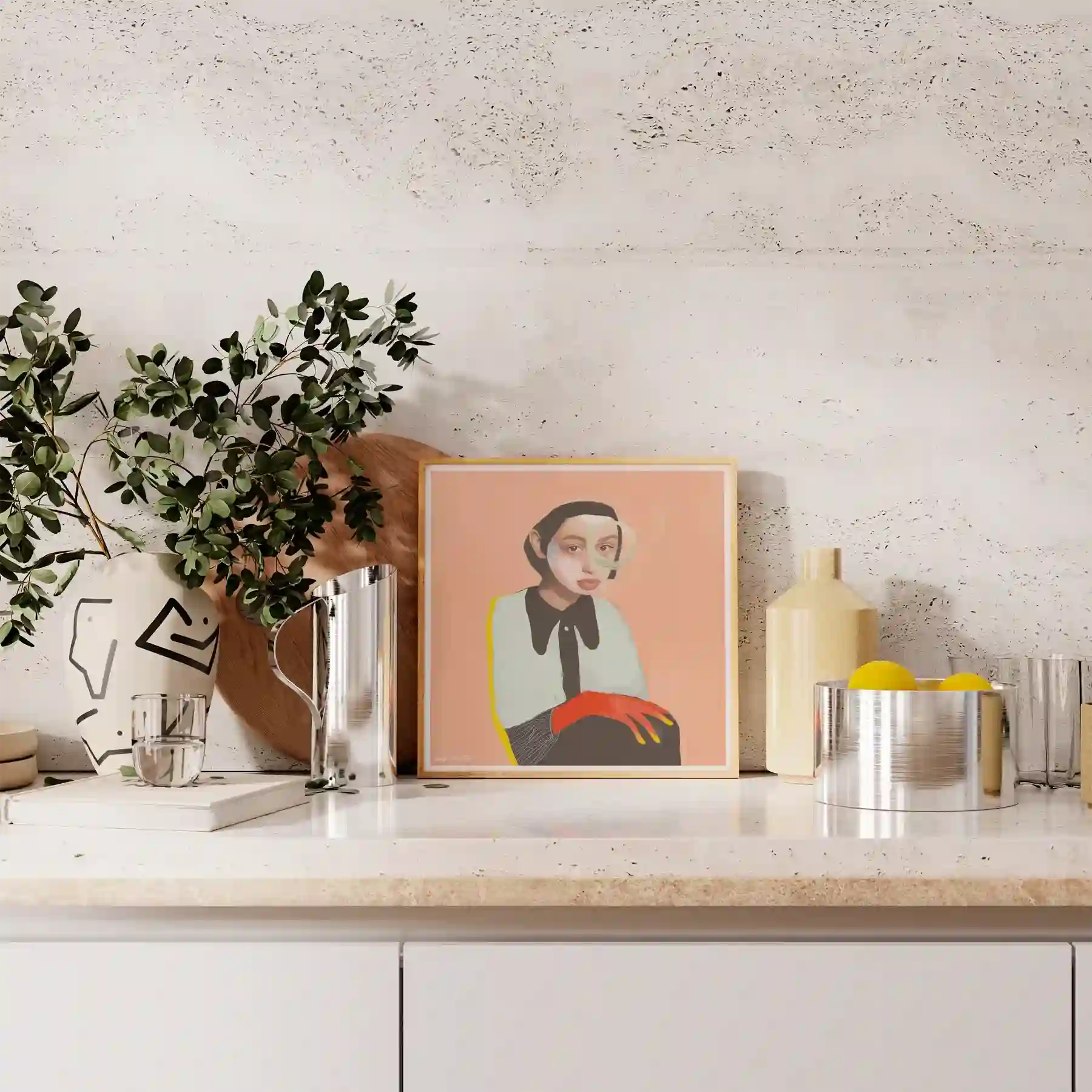 "A northern aunt" print / koko che jota