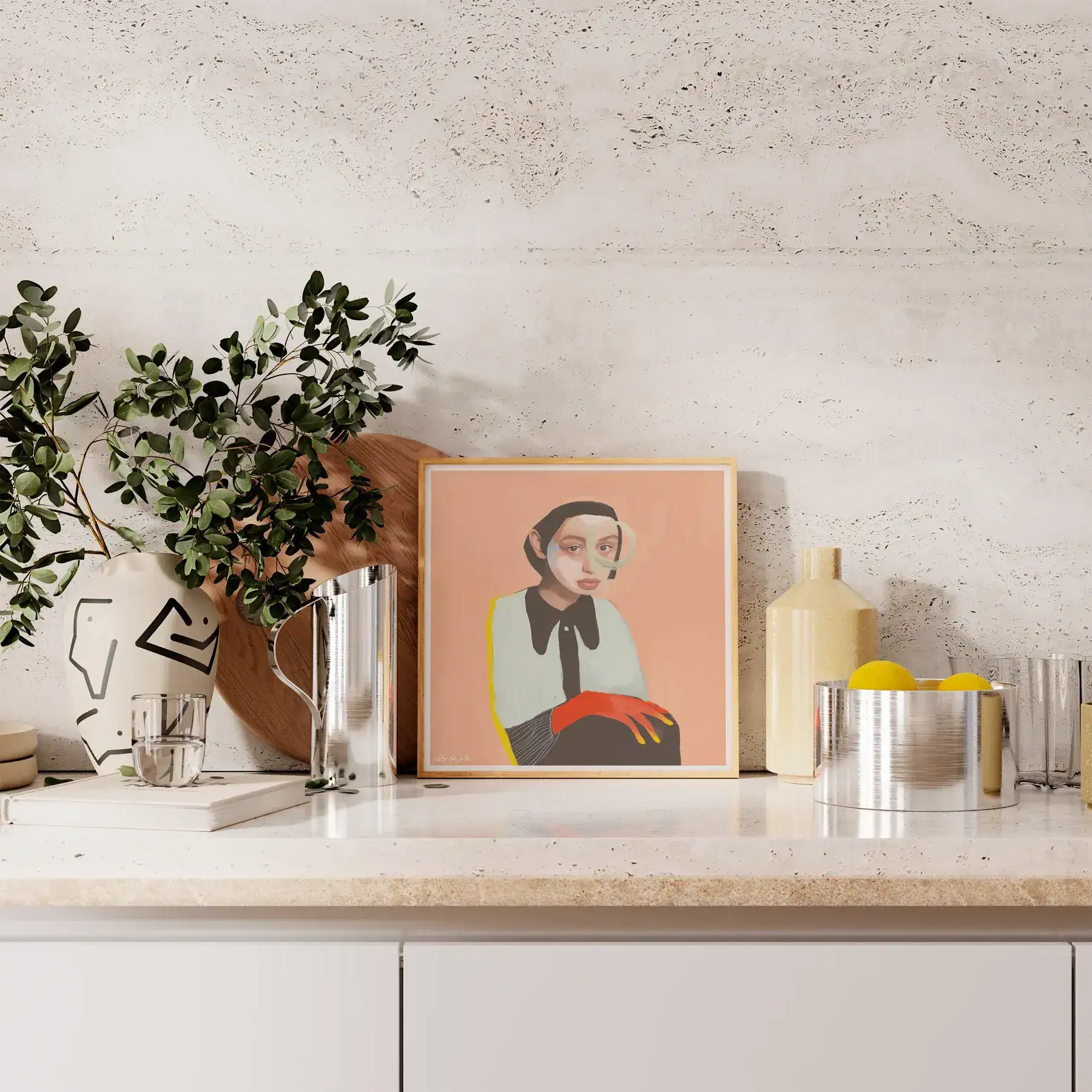"A northern aunt" print / koko che jota