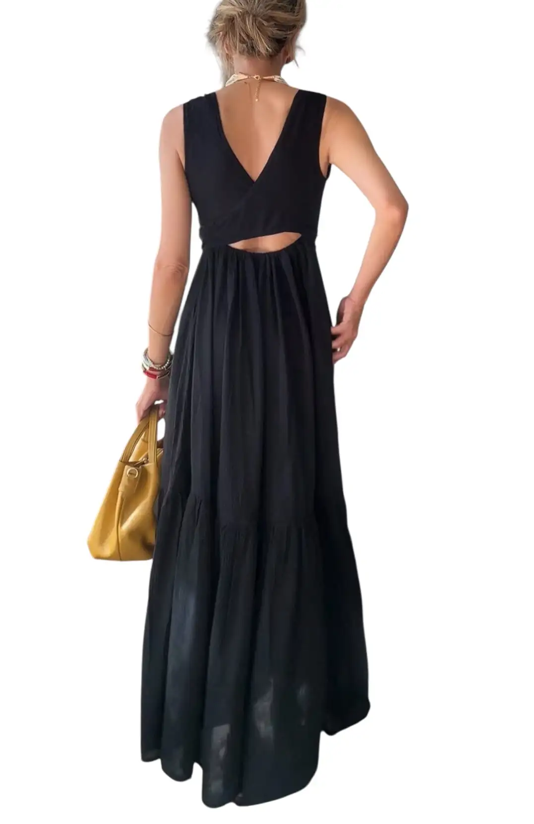 Vestido Clara negro - Imagen 3